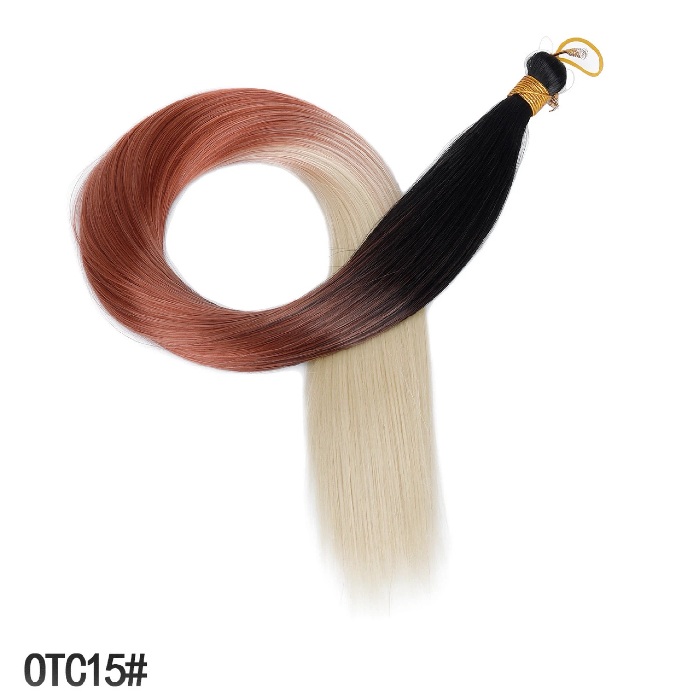 Synthetic Hair Extensions - Ombre and Solid Colours - photo 2