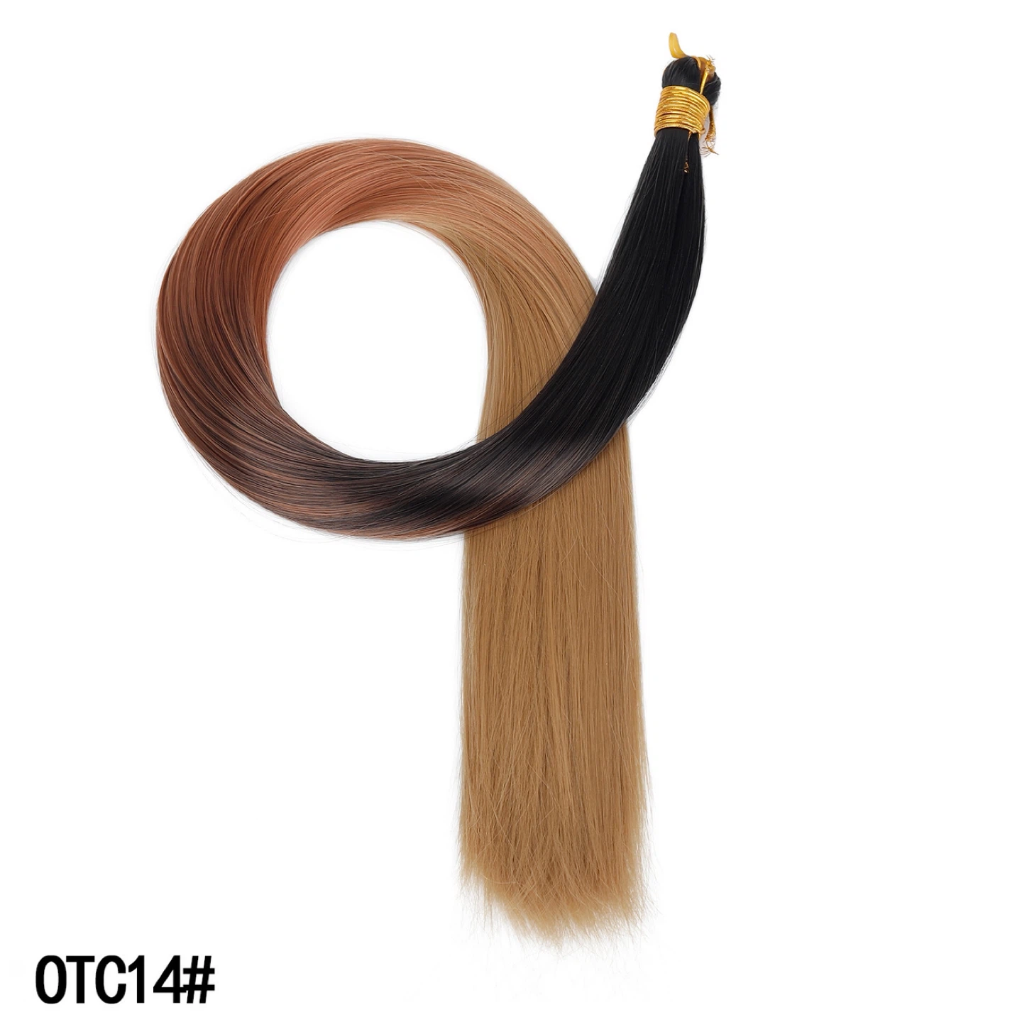 Synthetic Hair Extensions - Ombre and Solid Colours - photo 4