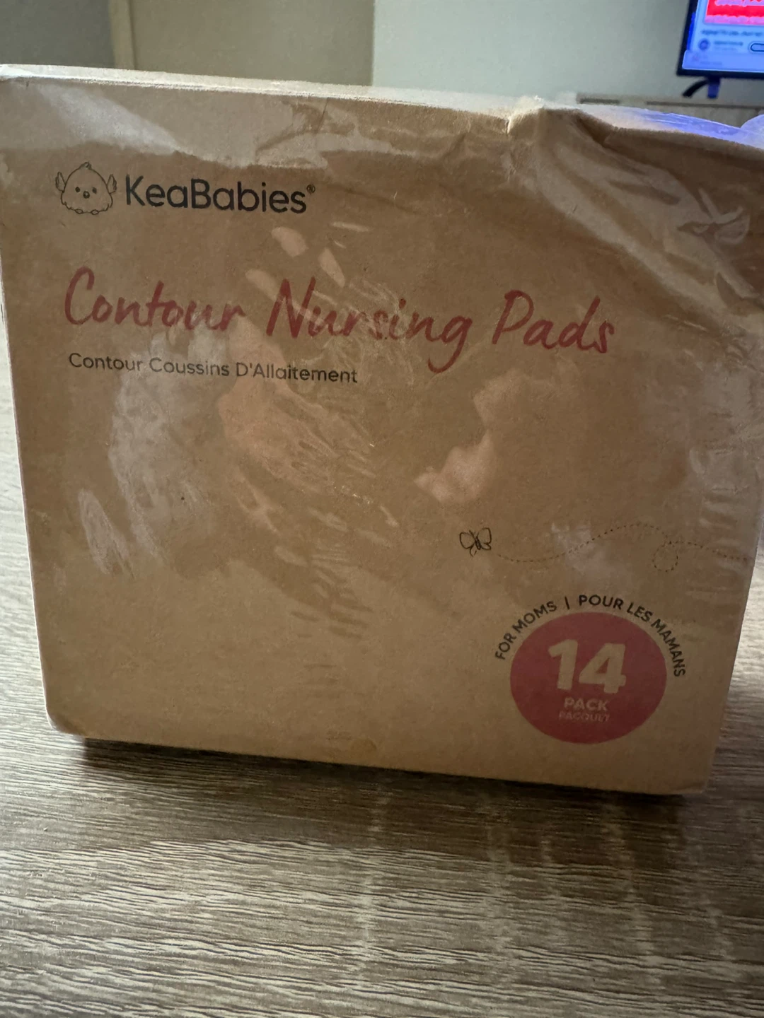 KeaBabies Contour Nursing Pads (14 Pack) 🧡