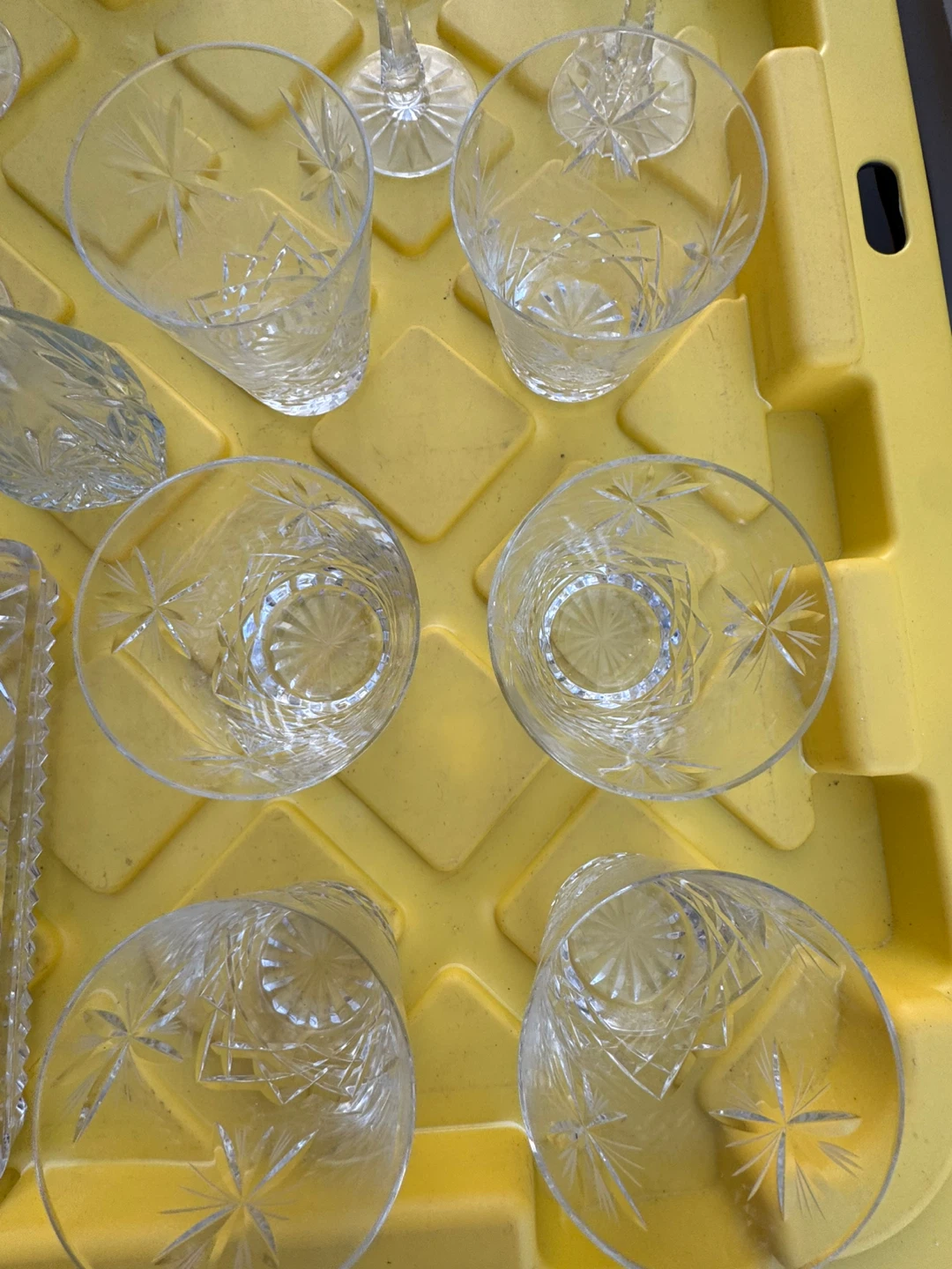 Crystal Glassware Set - Glasses, Shakers & Tray - photo 4