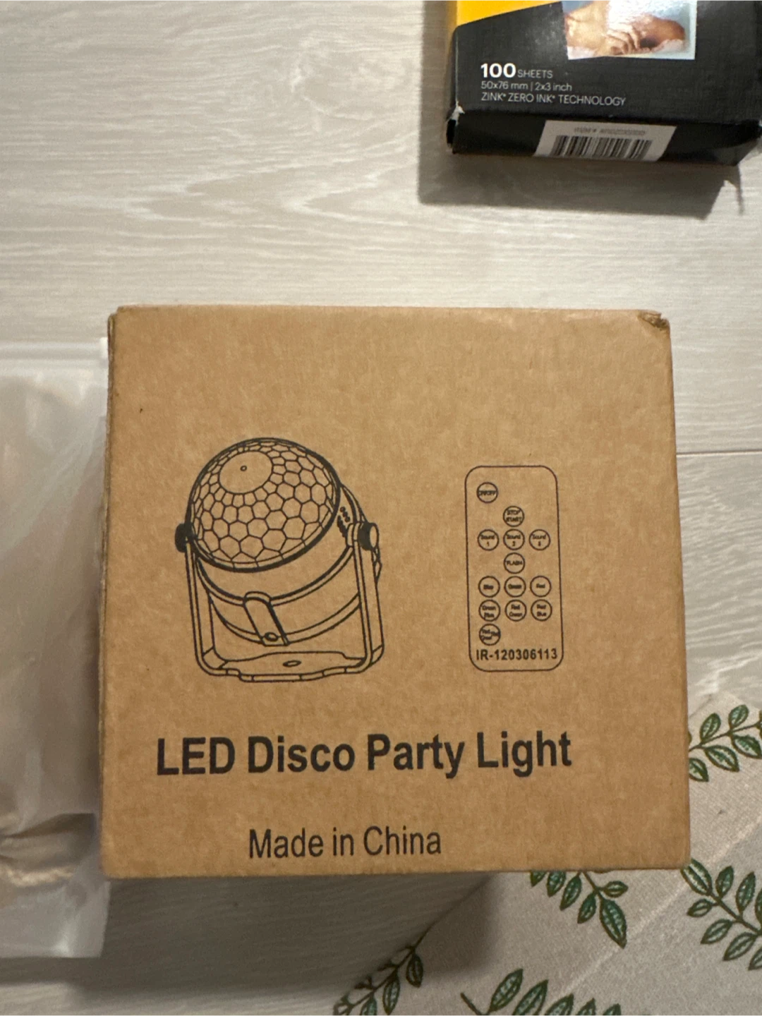 LED Disco Party Light with Remote