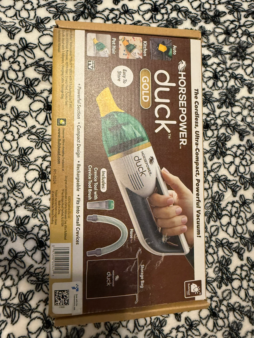 Horsepower Duck Gold Cordless Ultra-Compact Vacuum