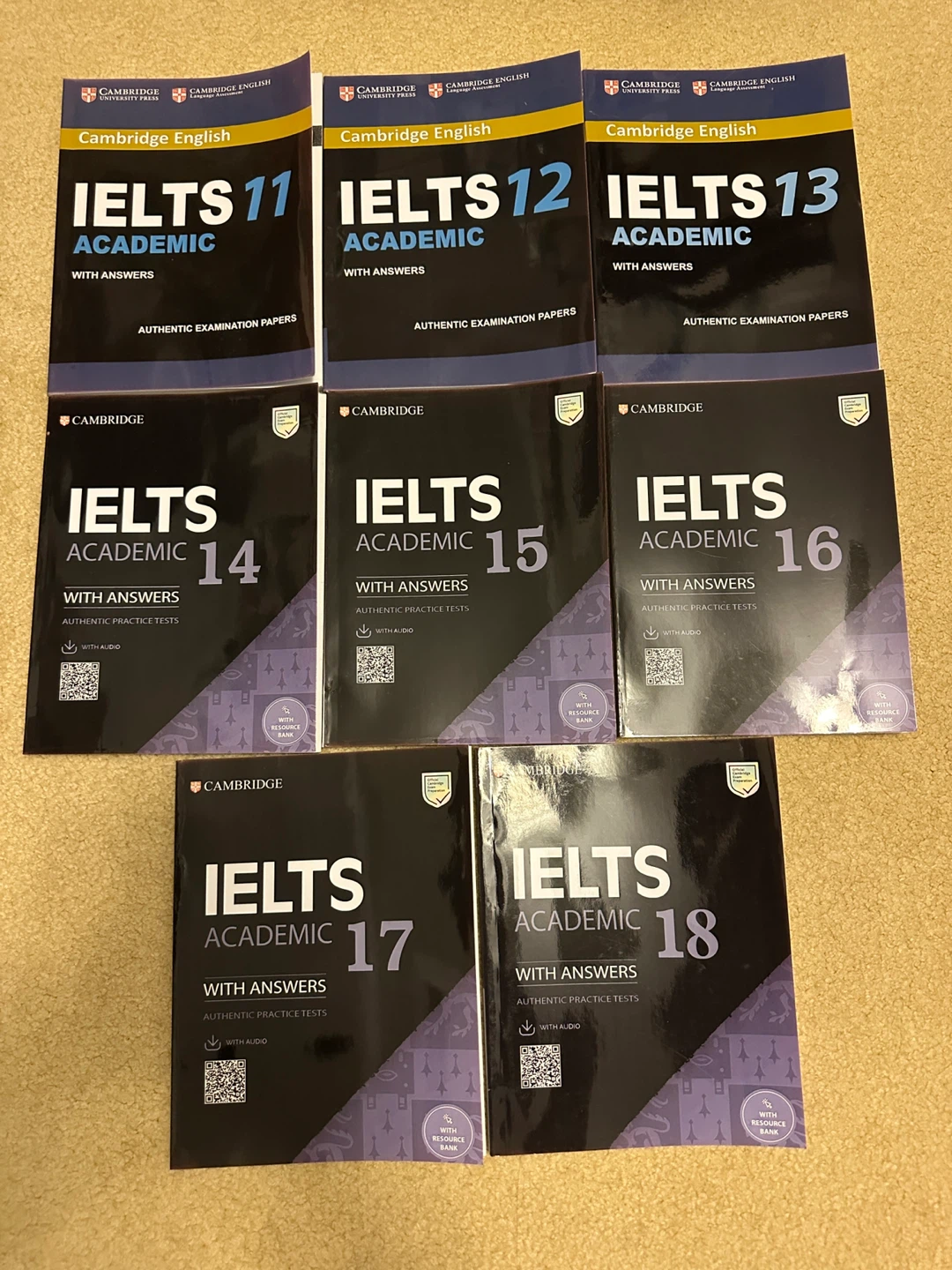 IELTS Academic Practice Tests 11-18