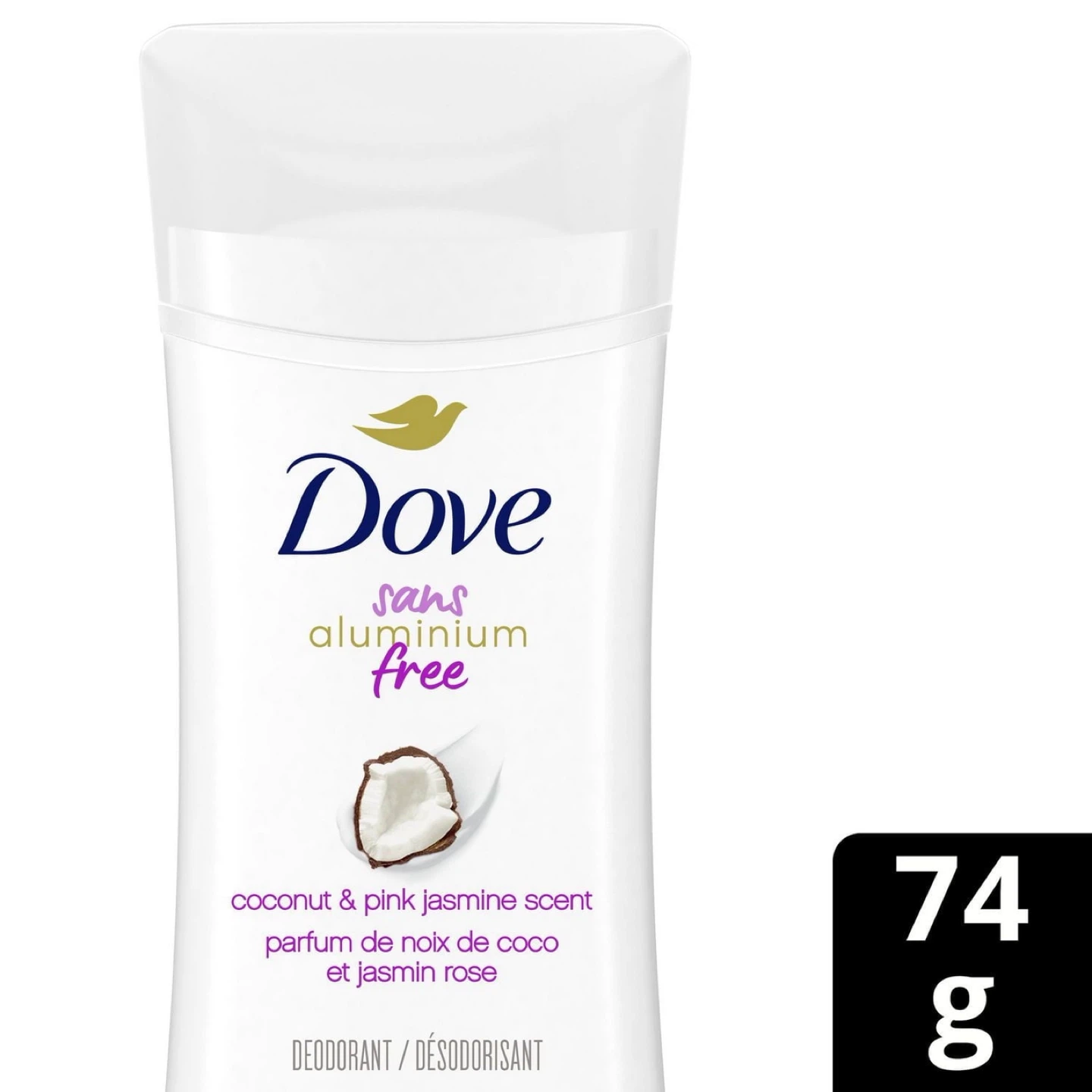 Dove Aluminum-Free Coconut & Pink Jasmine Scent Deodorant_74g - photo 5