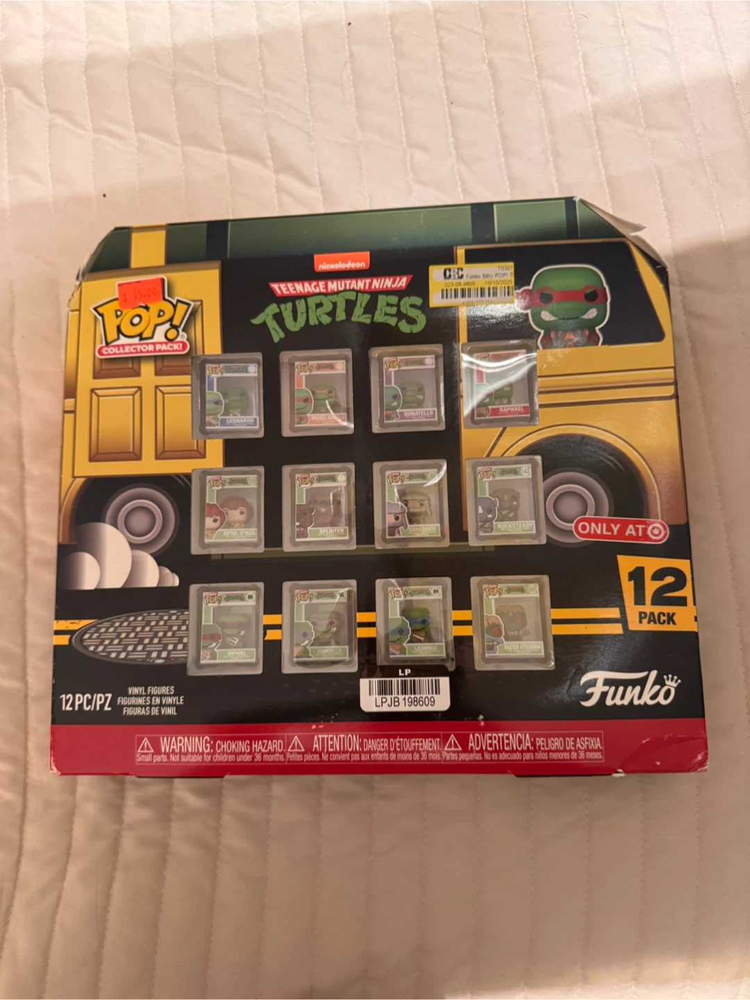 Bitty Pop! Teenage Mutant Ninja Turtles Collector Pack - 12 PC - photo 4