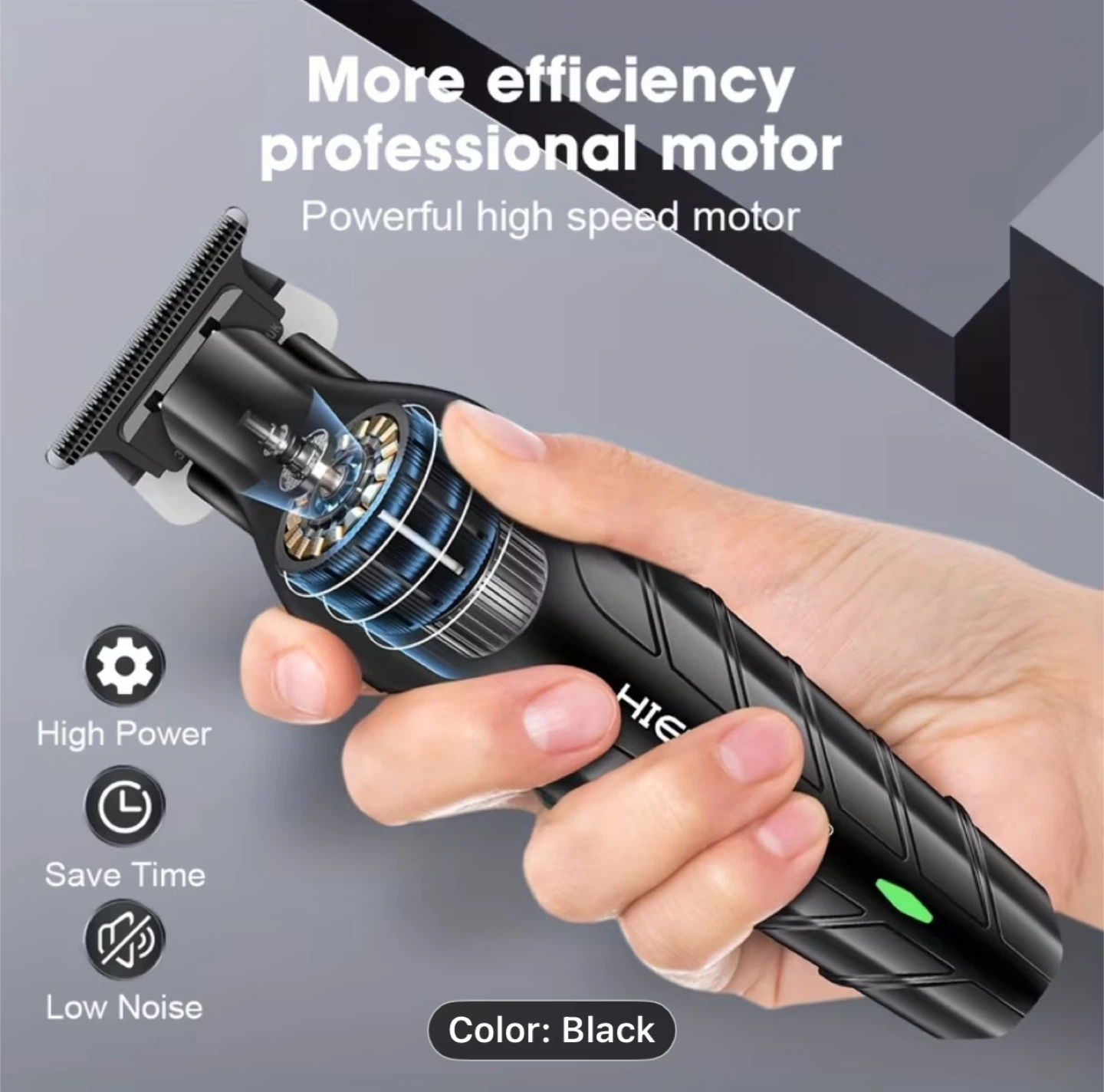 023 Electric Trimmer Professional Men's Cordless Electric - photo 4