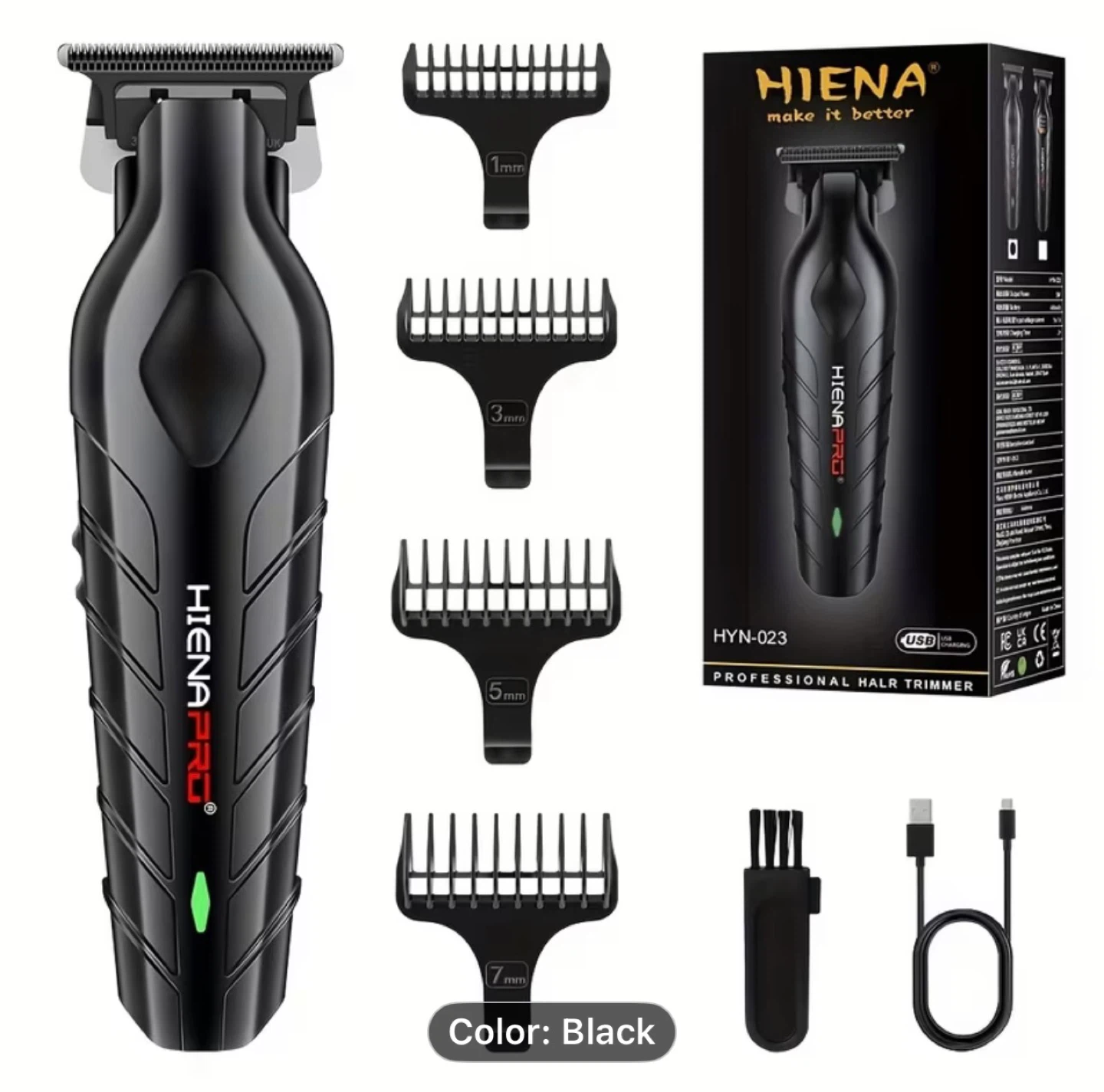 023 Electric Trimmer Professional Men's Cordless Electric