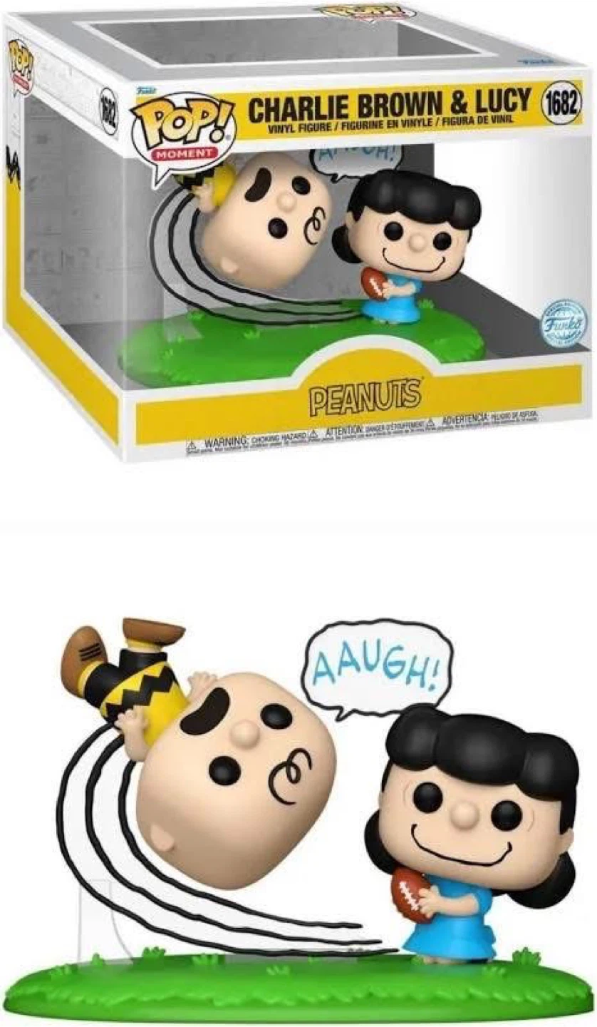 Funko Pop! Peanuts Charlie Brown & Lucy Moment 1682 Vinyl Figure