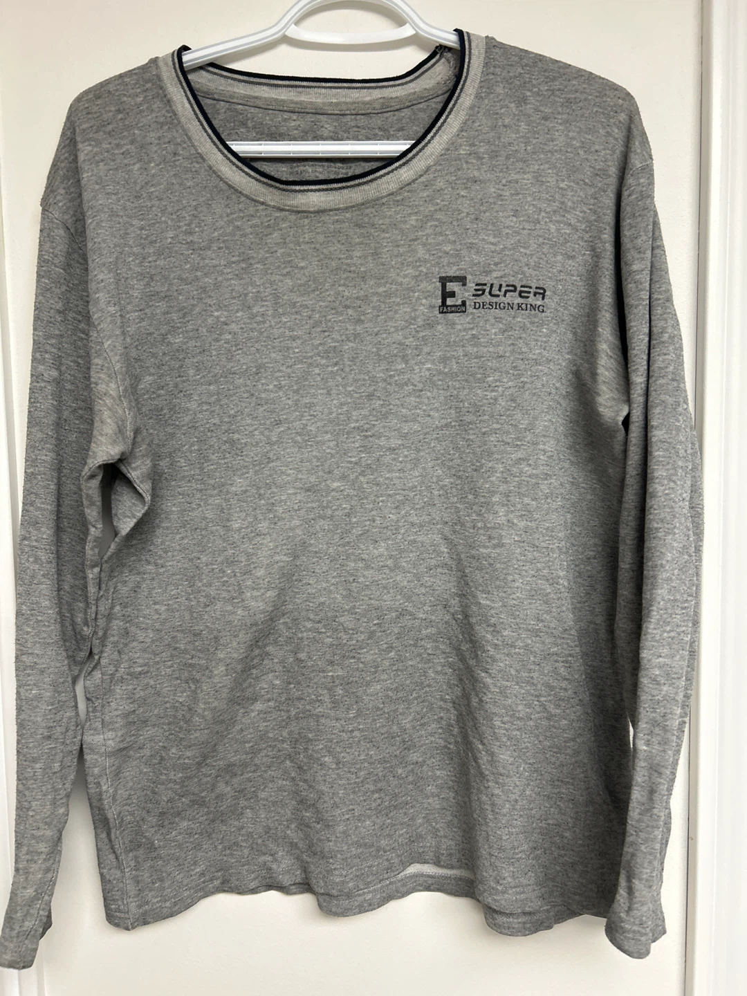 Grey Long Sleeve T-Shirt