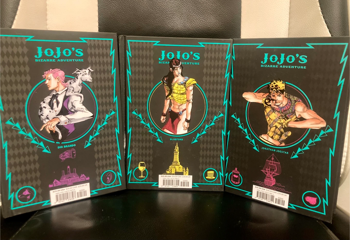 JoJo's Bizarre Adventure Part 1 Phantom Blood Manga Volumes 1-3 - photo 3