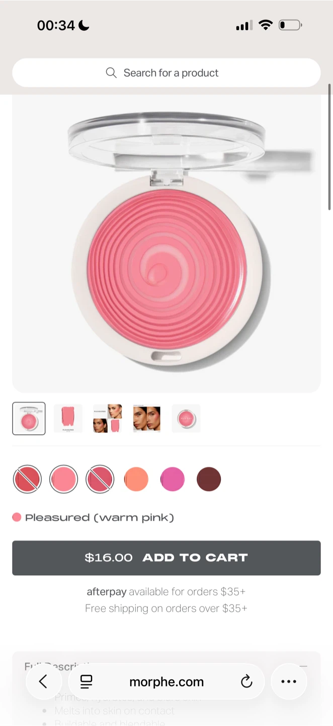 Morphe Huephoric Rush 3-in-1 Silk Blush (2x) - photo 5
