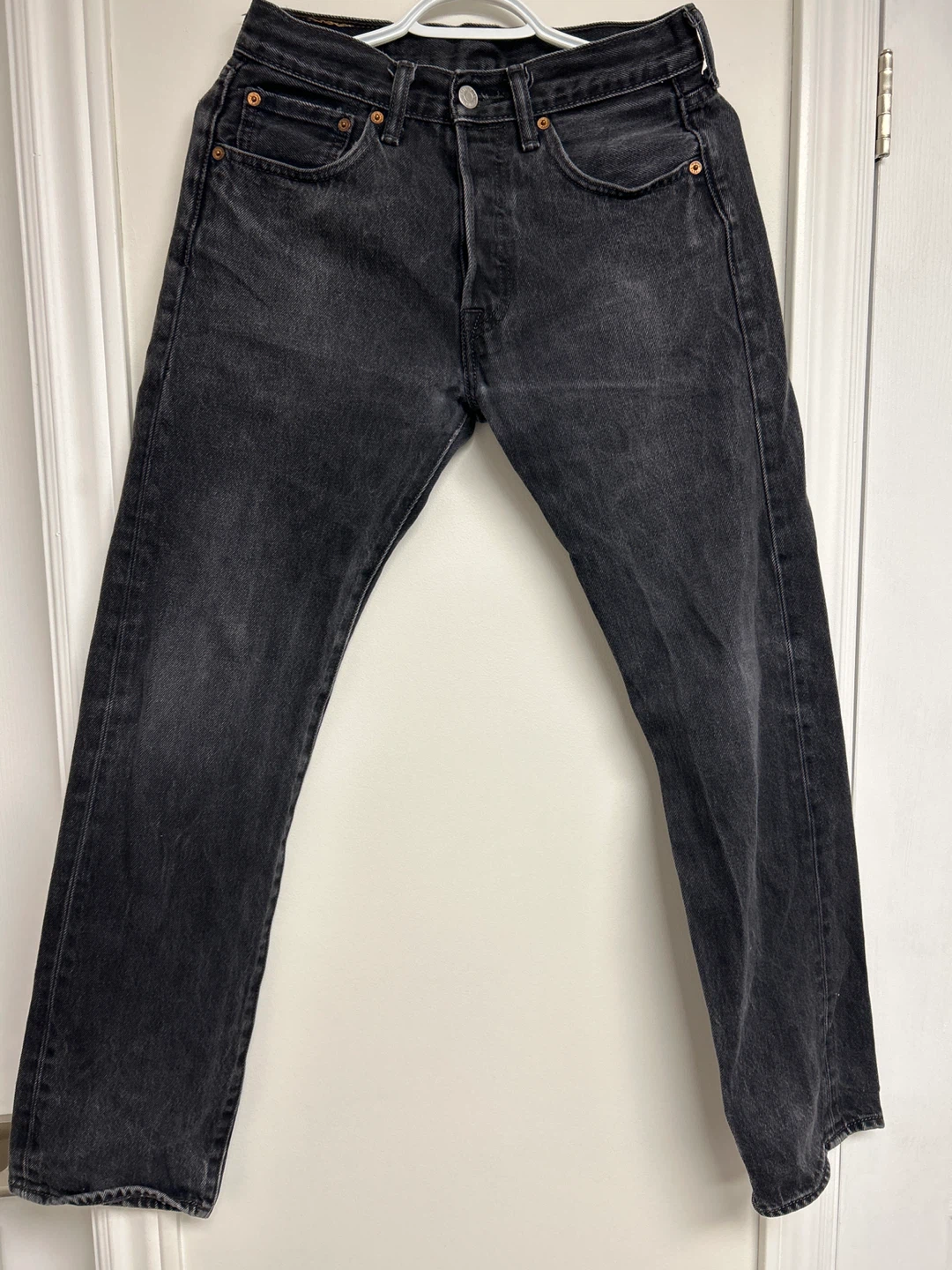 Levi's 501 Jeans - W29 L30 - Black Wash