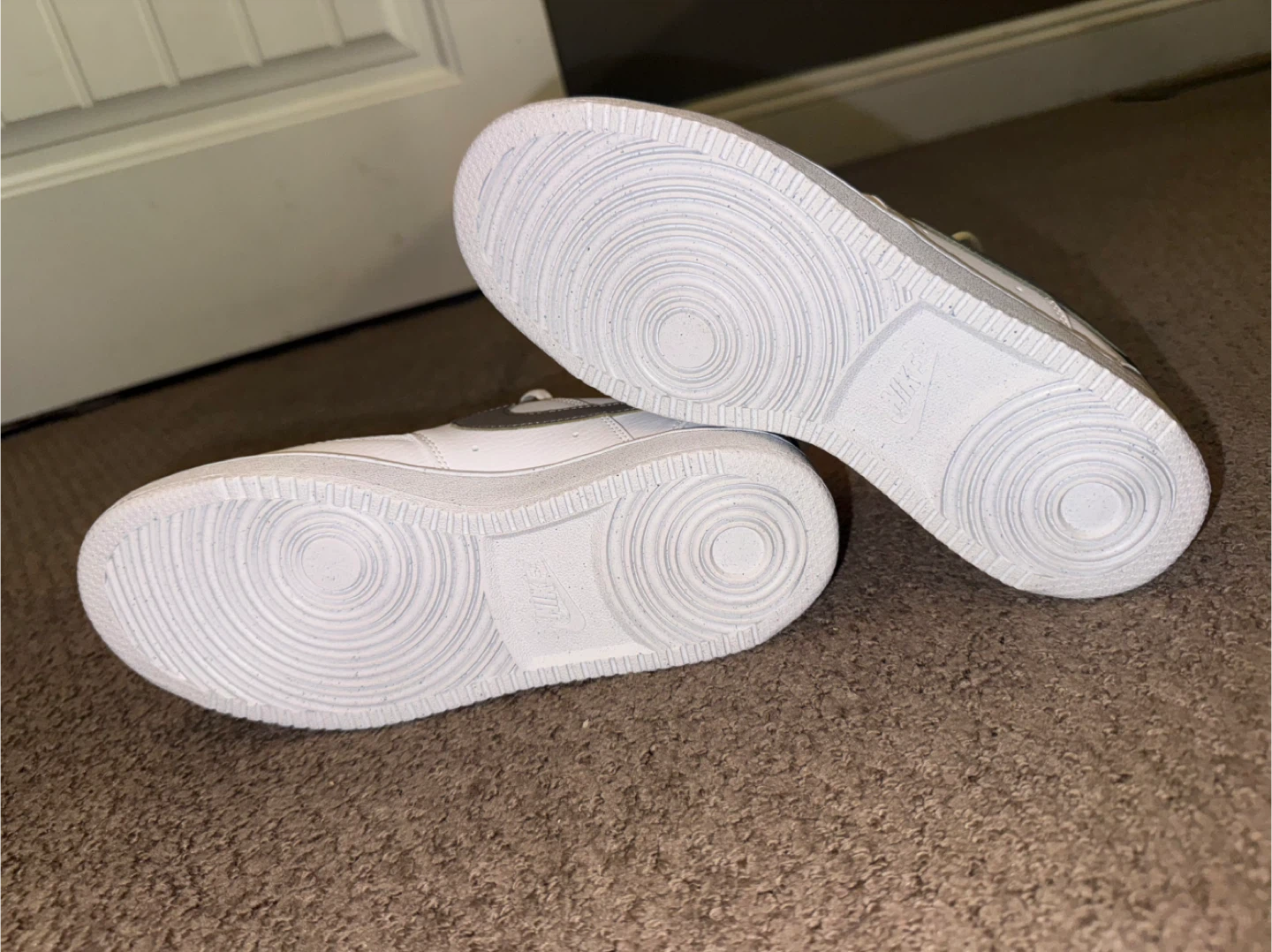 Nike Court Vision Low White Brown Sneakers - photo 5