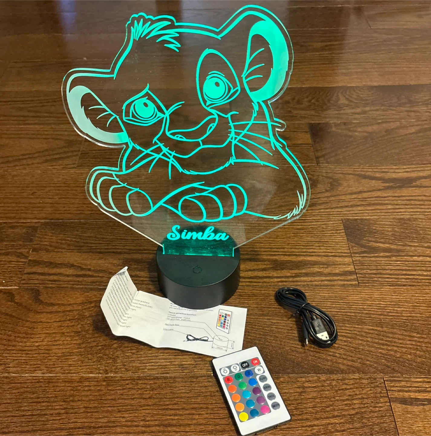 Simba glass light - photo 2