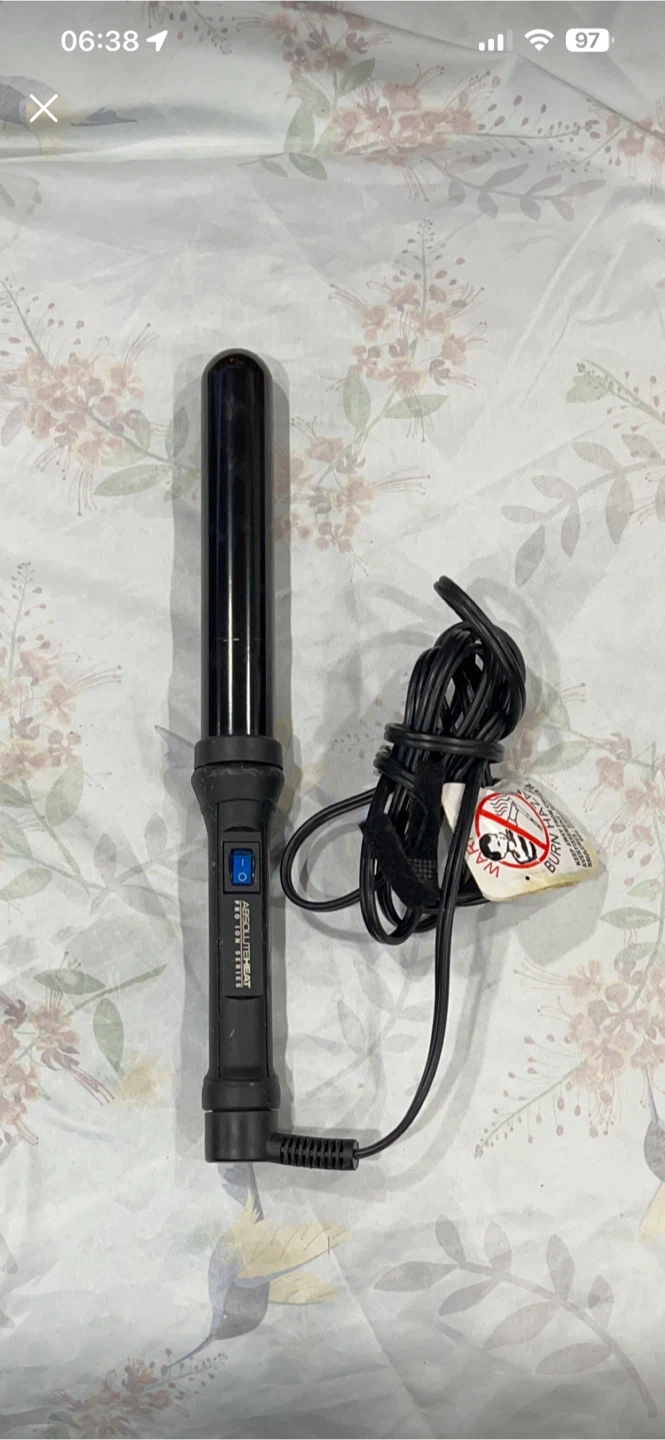 🧡AbsoluteHeat Pro Ion Series Curling Wand