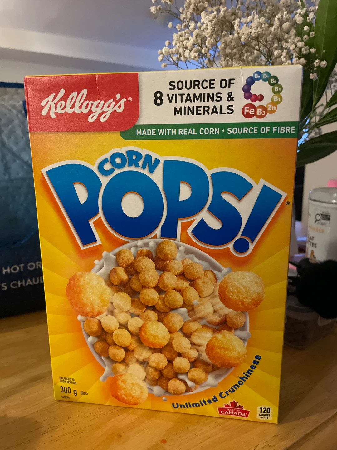 🧡 New sealed Kellogg's Corn Pops Cereal 300g