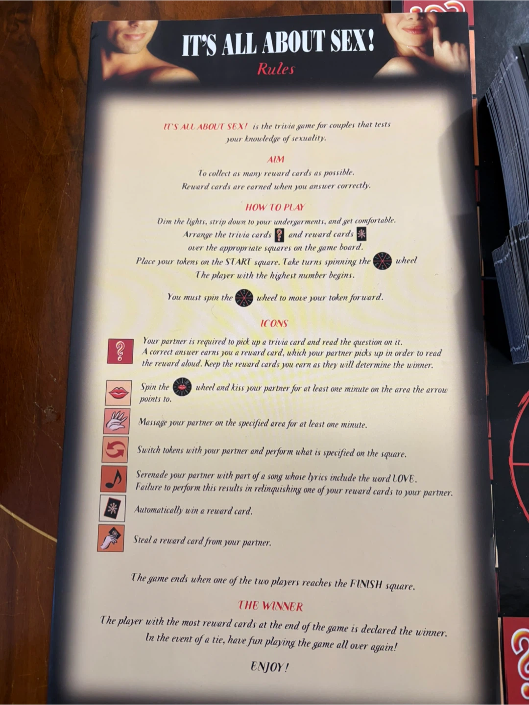 It's All About Sex! Adult Board Game - photo 2