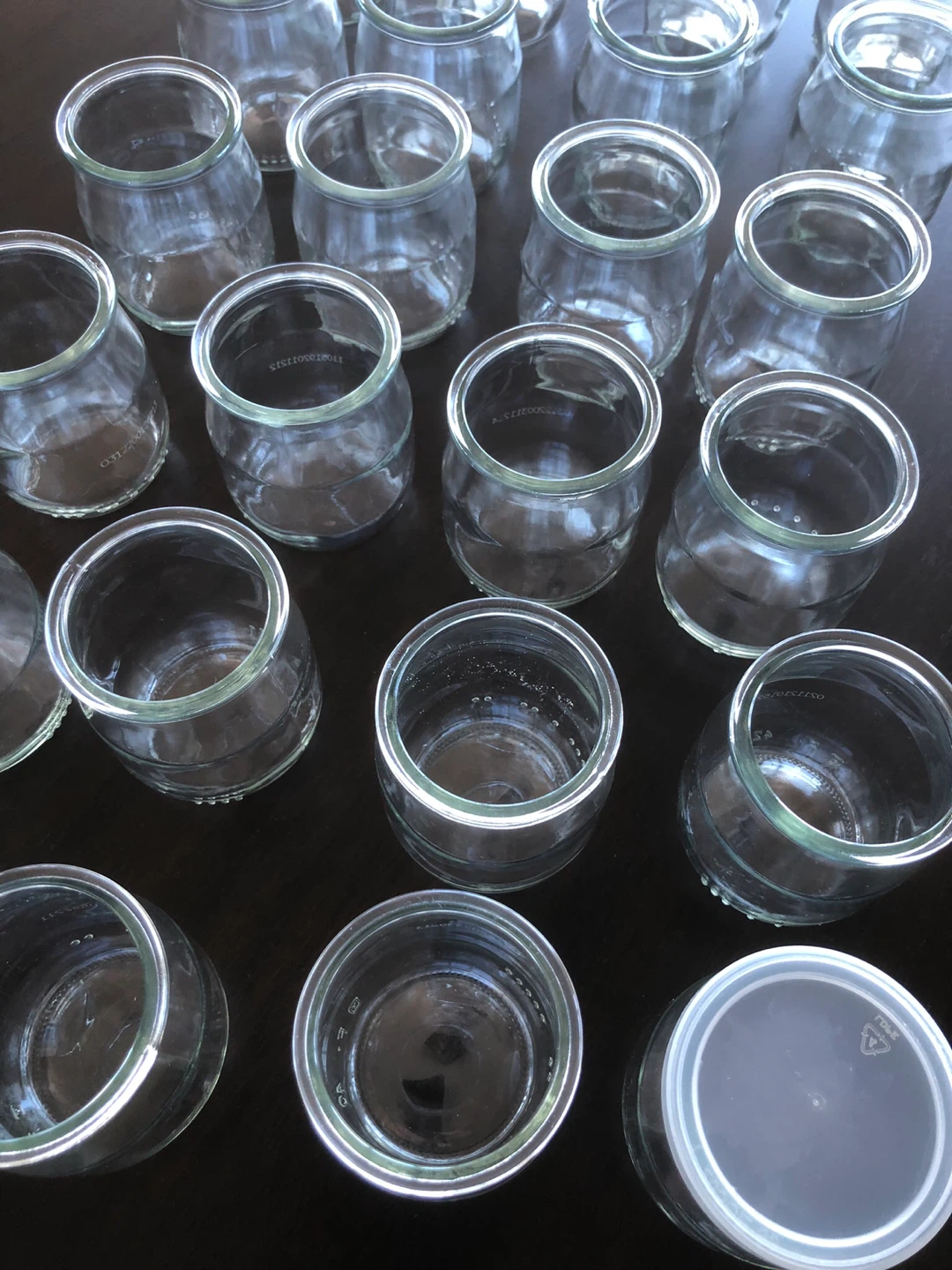 Glass Jars (5 oz) with Lids $1.00 each