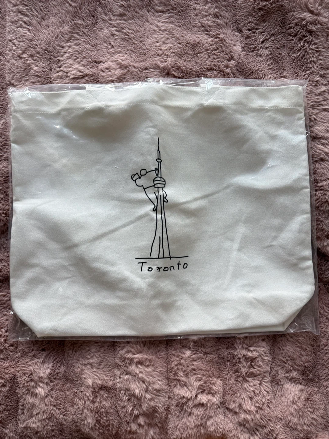 HeyTea Tote Bag Toronto - White