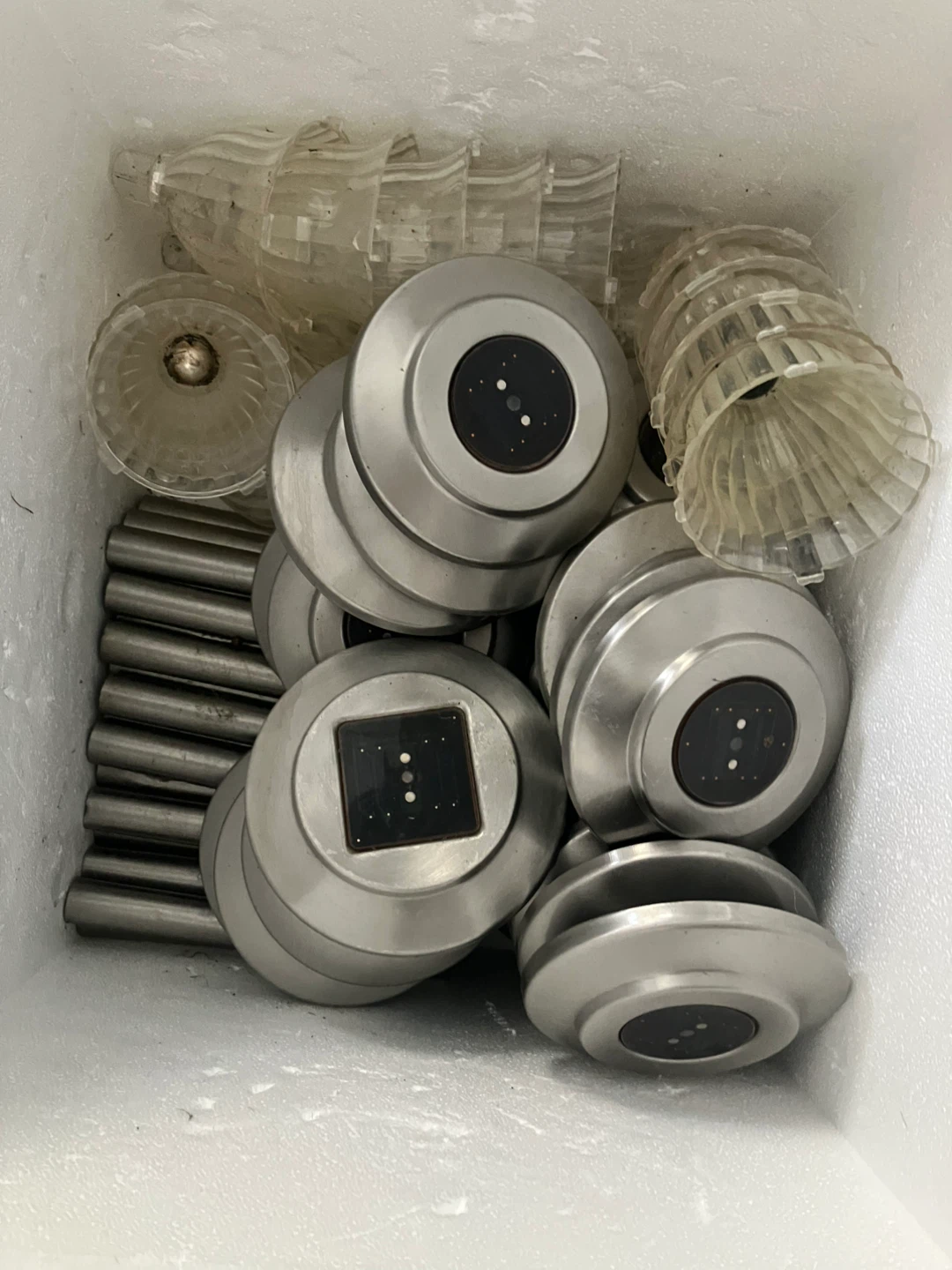 25 Bundle of Stainless Steel Solar Pathway Lights