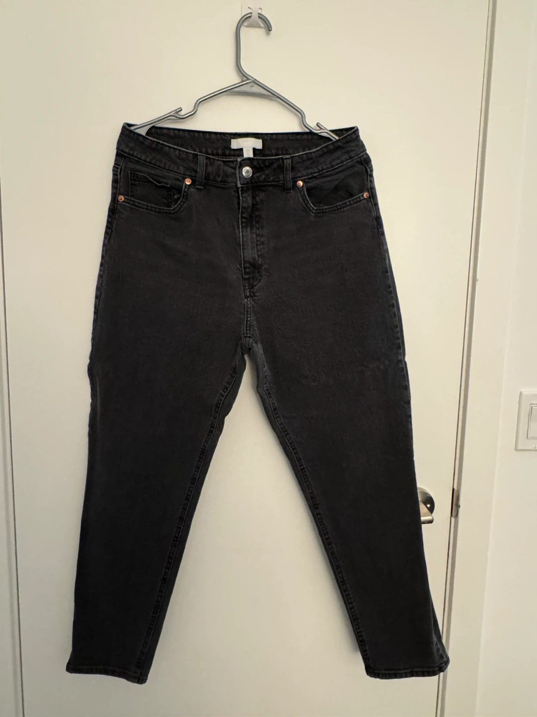 H&M Black Denim Jeans - Size CA 12