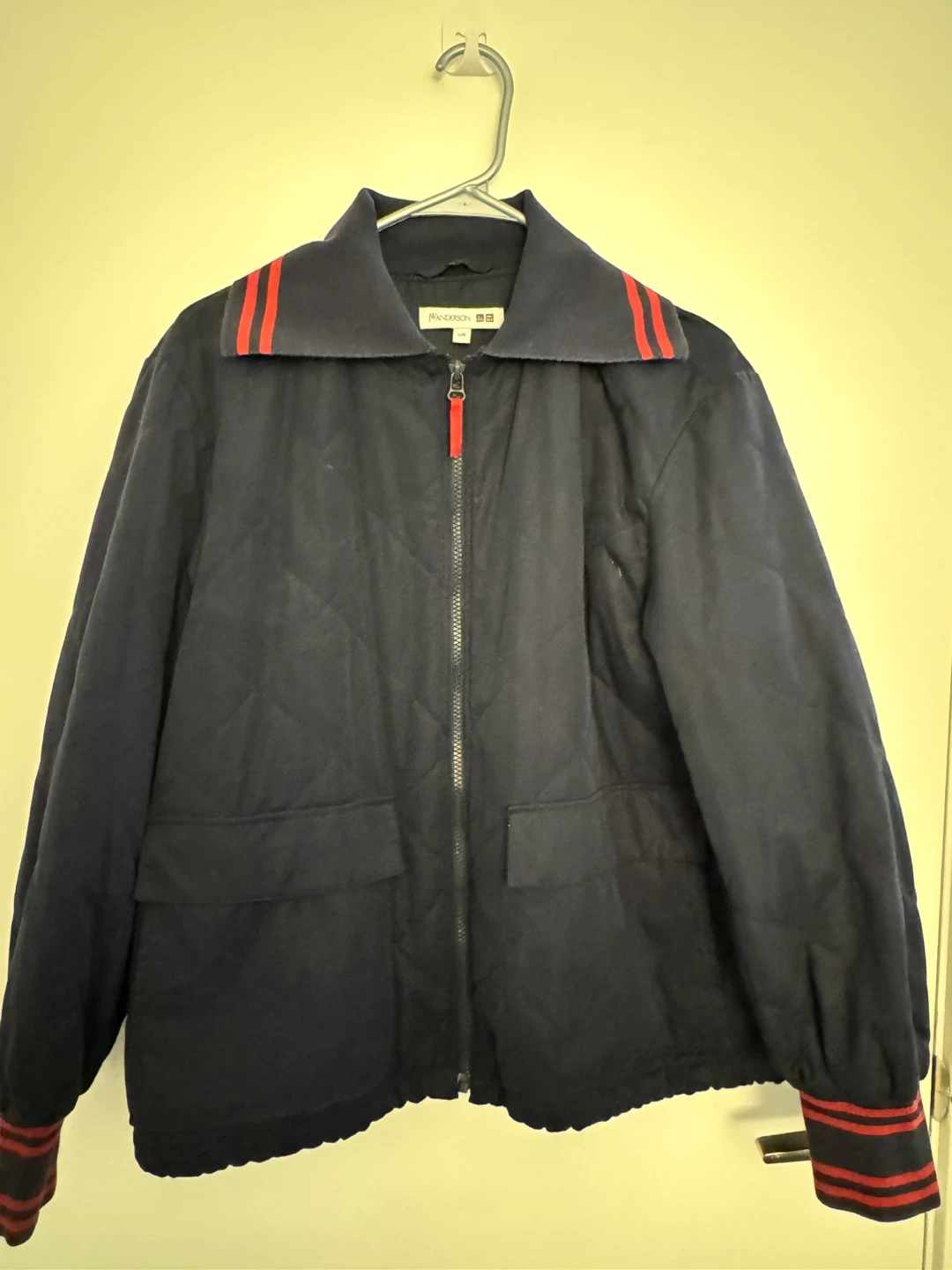 Uniqlo x JW Anderson Navy Jacket with Red Stripes