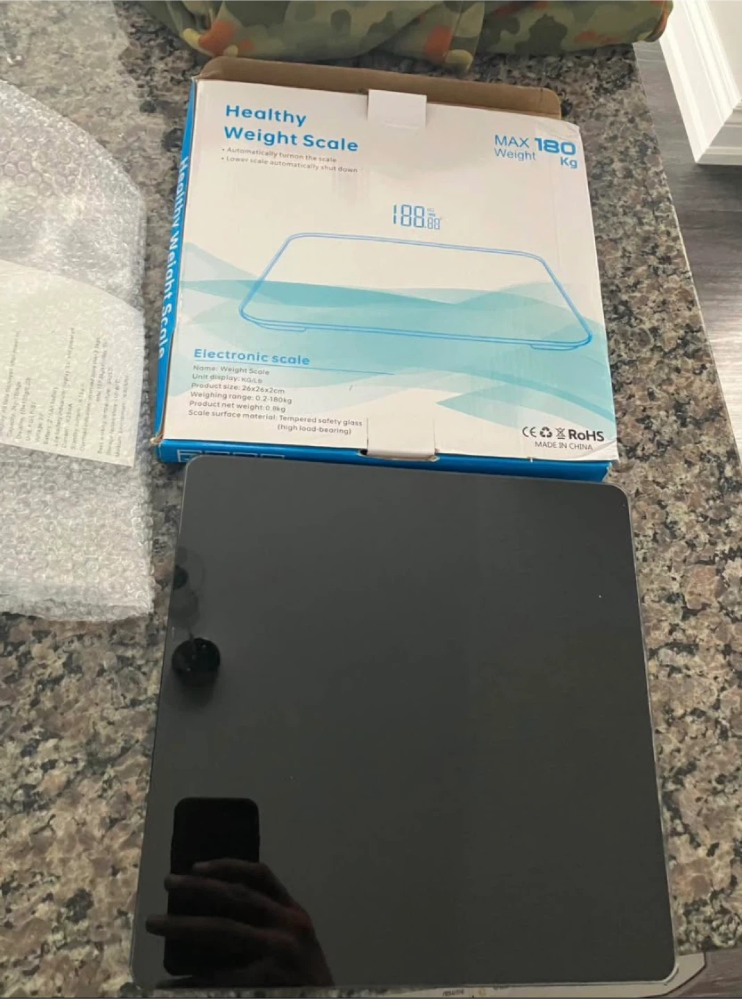 Healthy Weight Scale - Electronic Digital Bathroom Scale