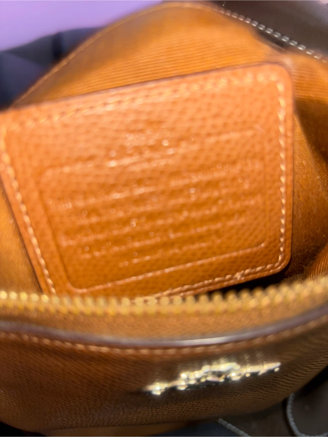 Coach Brown Leather Crossbody Bag - photo 3