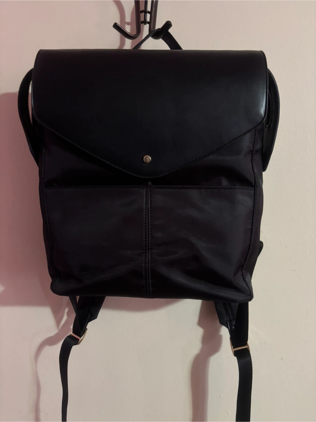New day Black Backpack