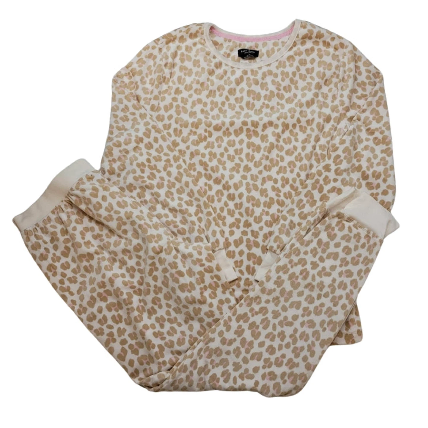 Kate Spade  ♠️ New  York Leopard Print Pajama Set XL - photo 2