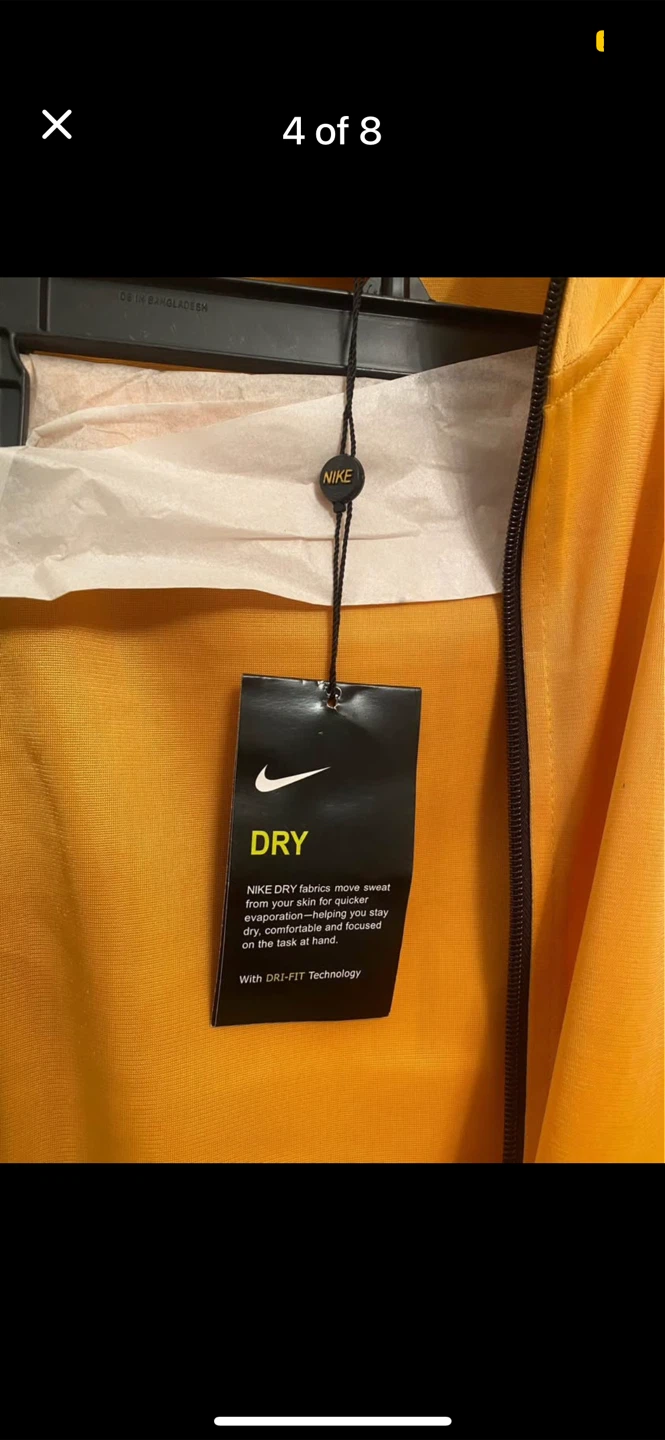 Jordan x Nike Dry-Fit Track suit Yellow/Black 3XL $120 - photo 3