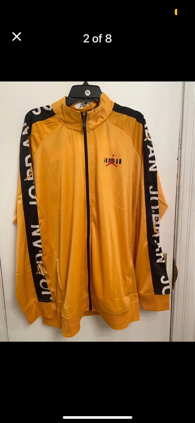 Jordan x Nike Dry-Fit Track suit Yellow/Black 3XL $120 - photo 5