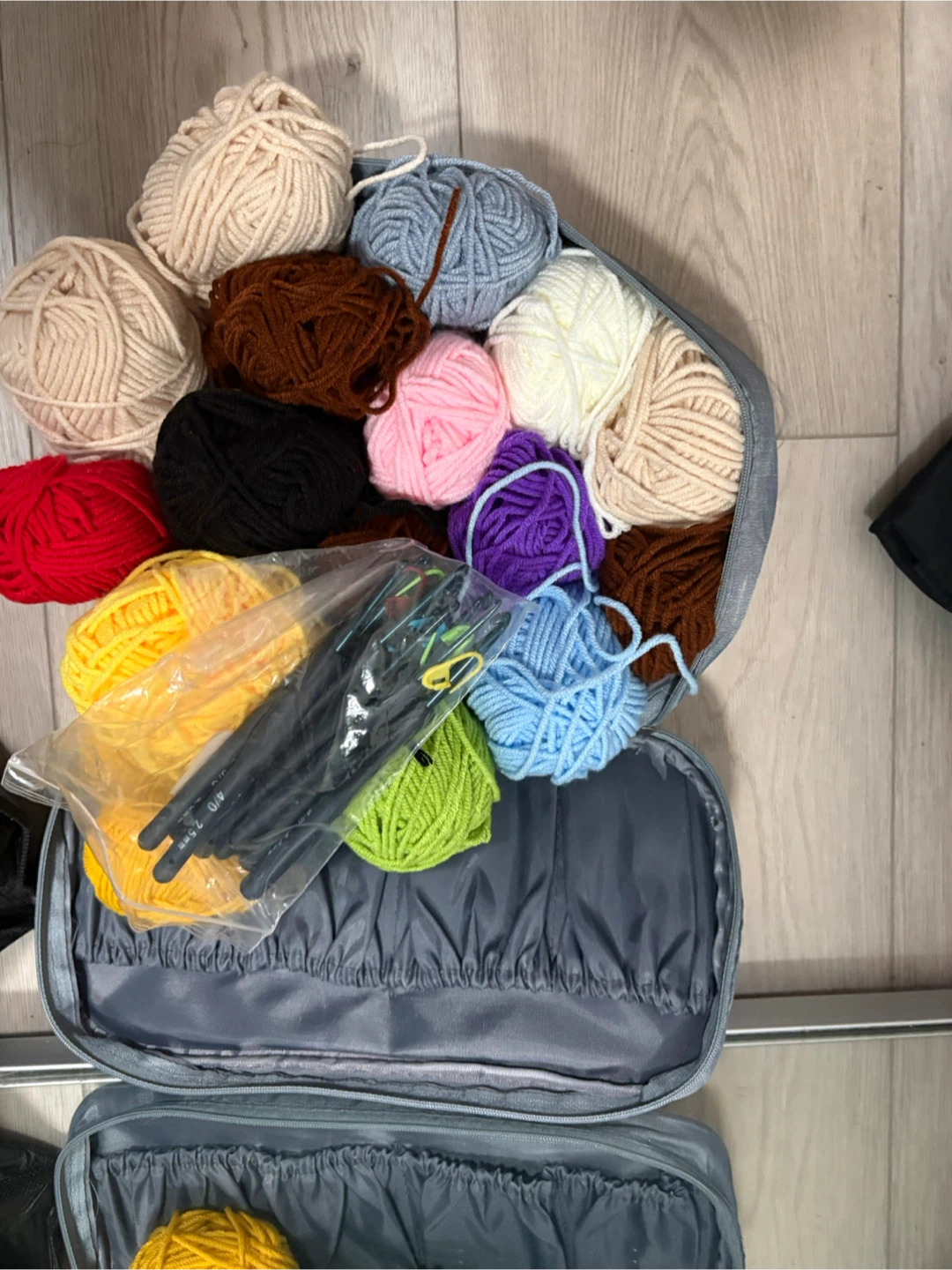 Yarn and Crochet Hook Set