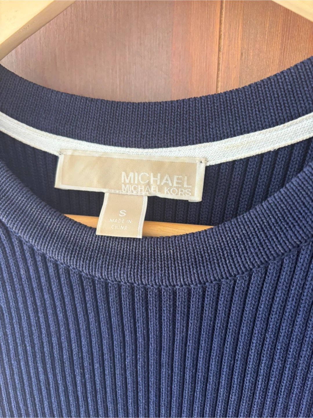 Michael Kors Ribbed Knit Sleeveless Dress - photo 2