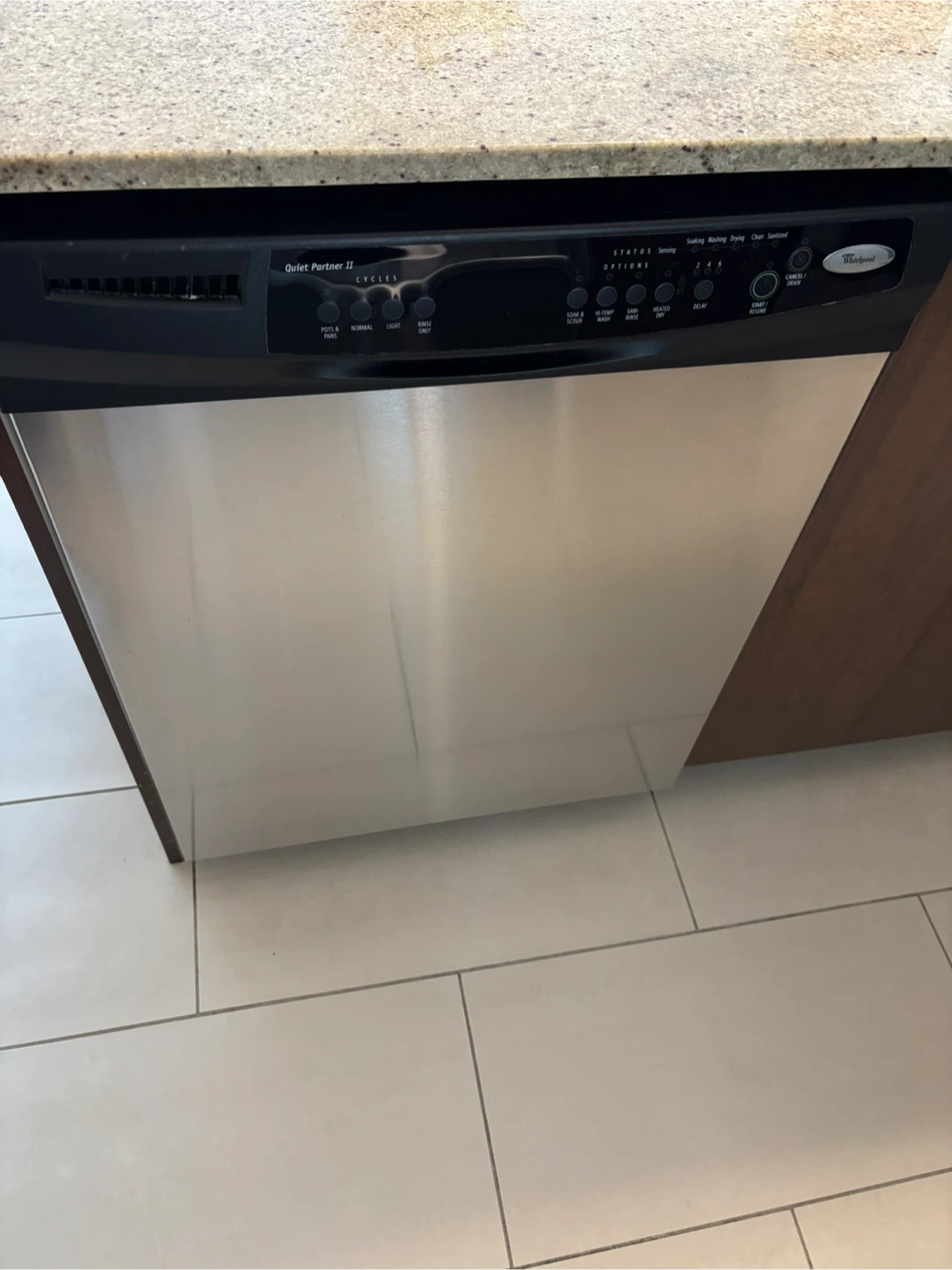 Whirlpool Quiet Partner II Dishwasher - photo 3