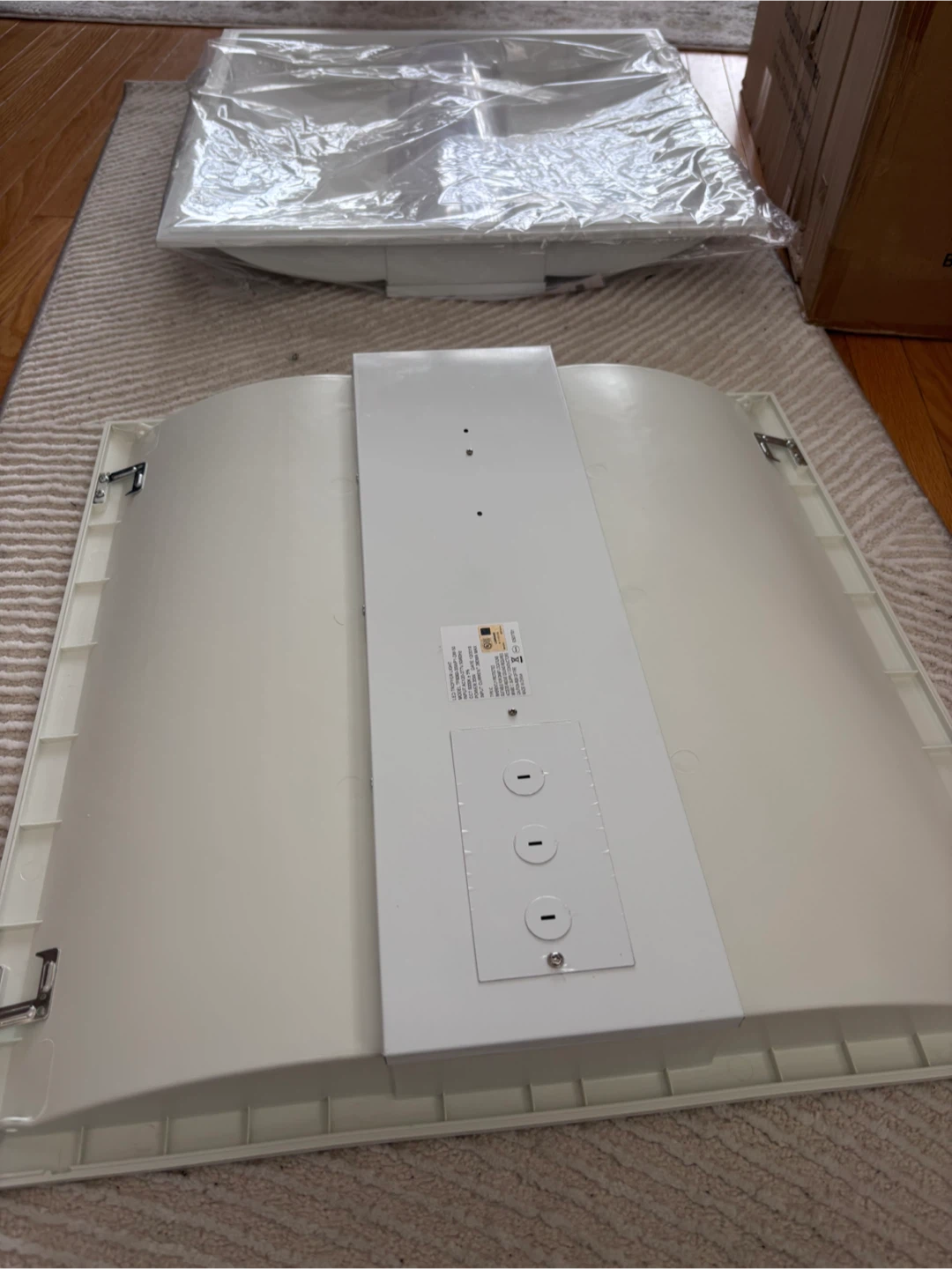 LED Troffer Light Fixture 2x2ft 35W 5000K