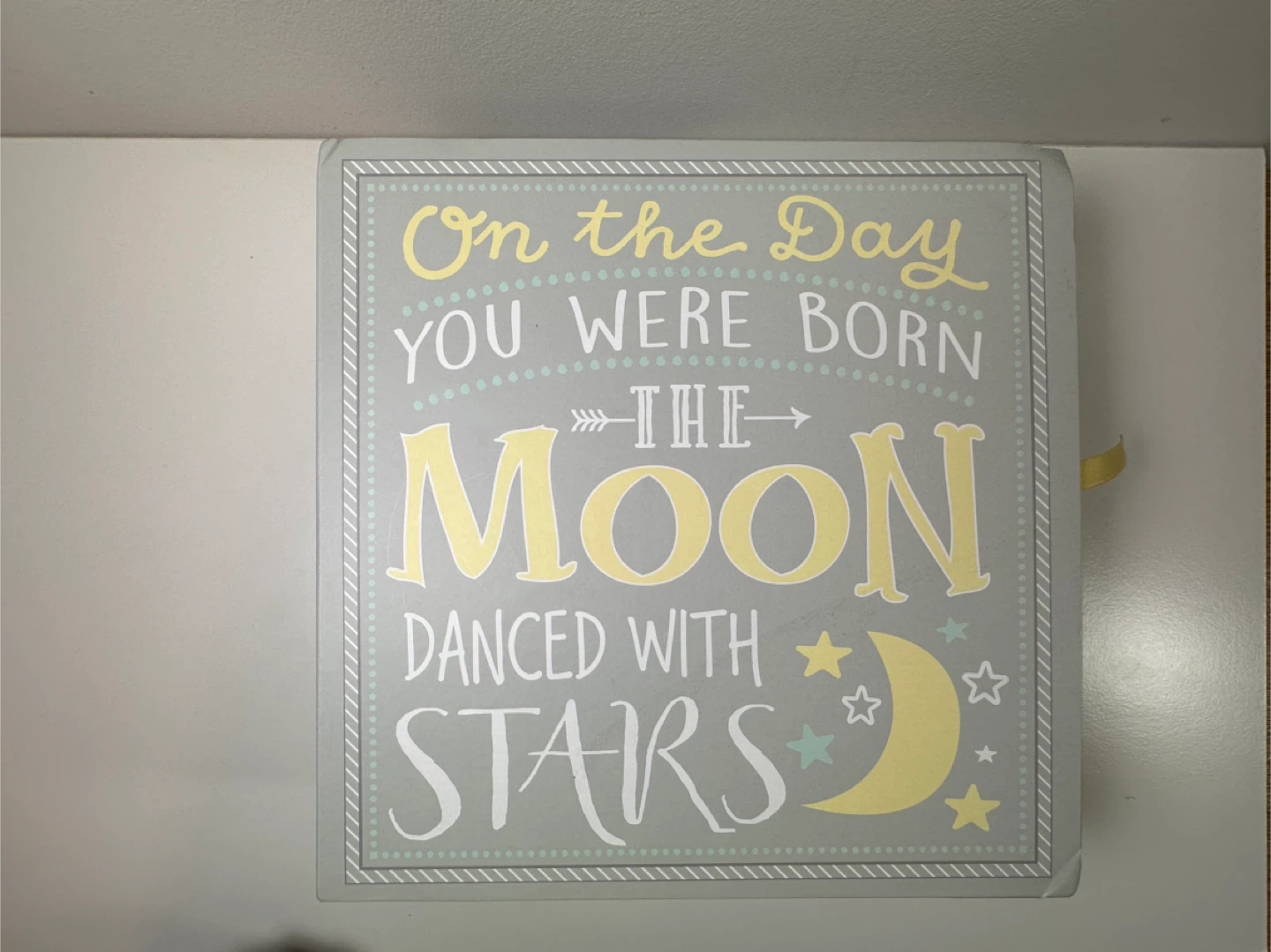Baby Shower Gift - Keepsake Box