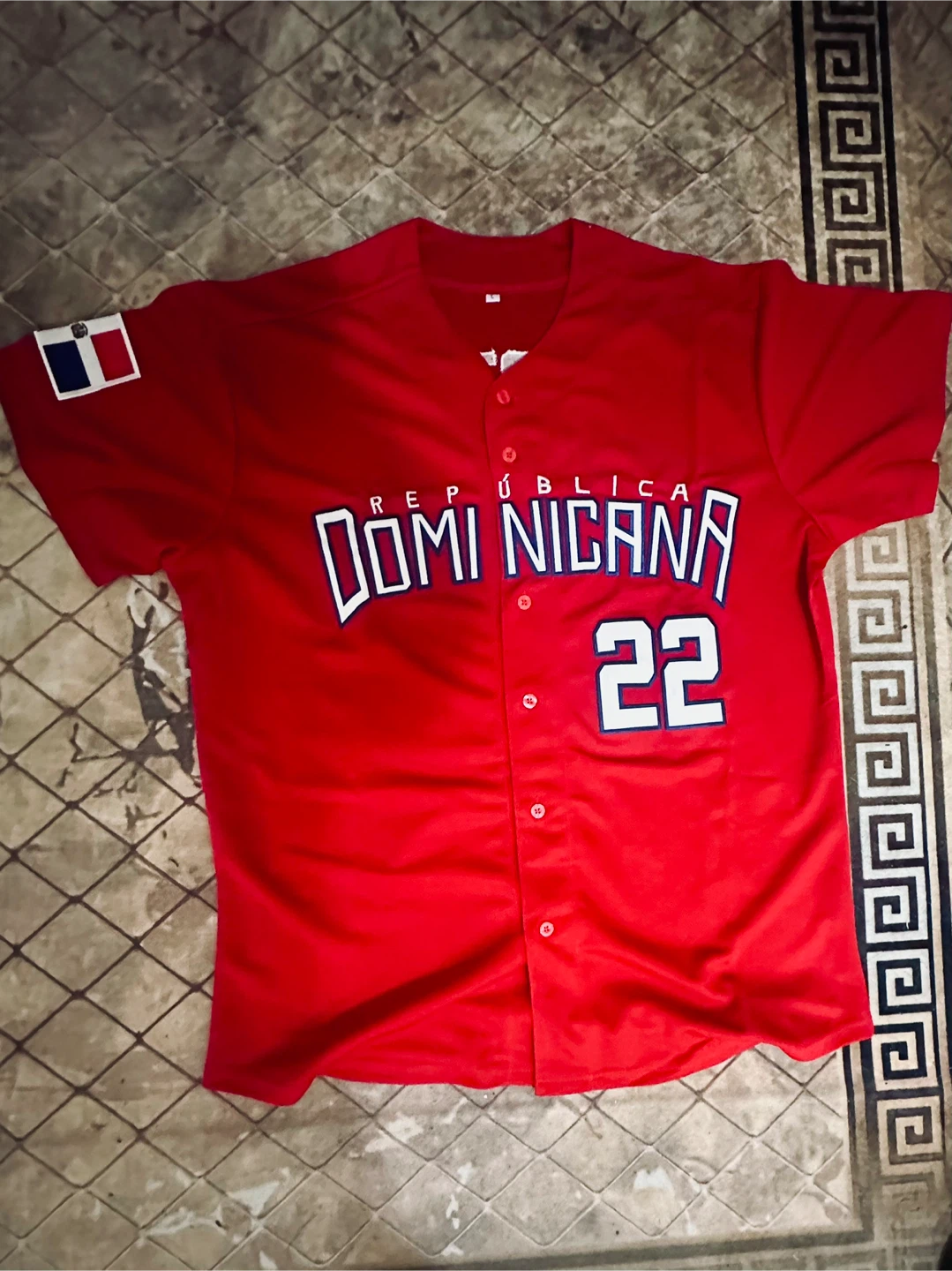 Dominicana Baseball Jersey #22 Soto - photo 2