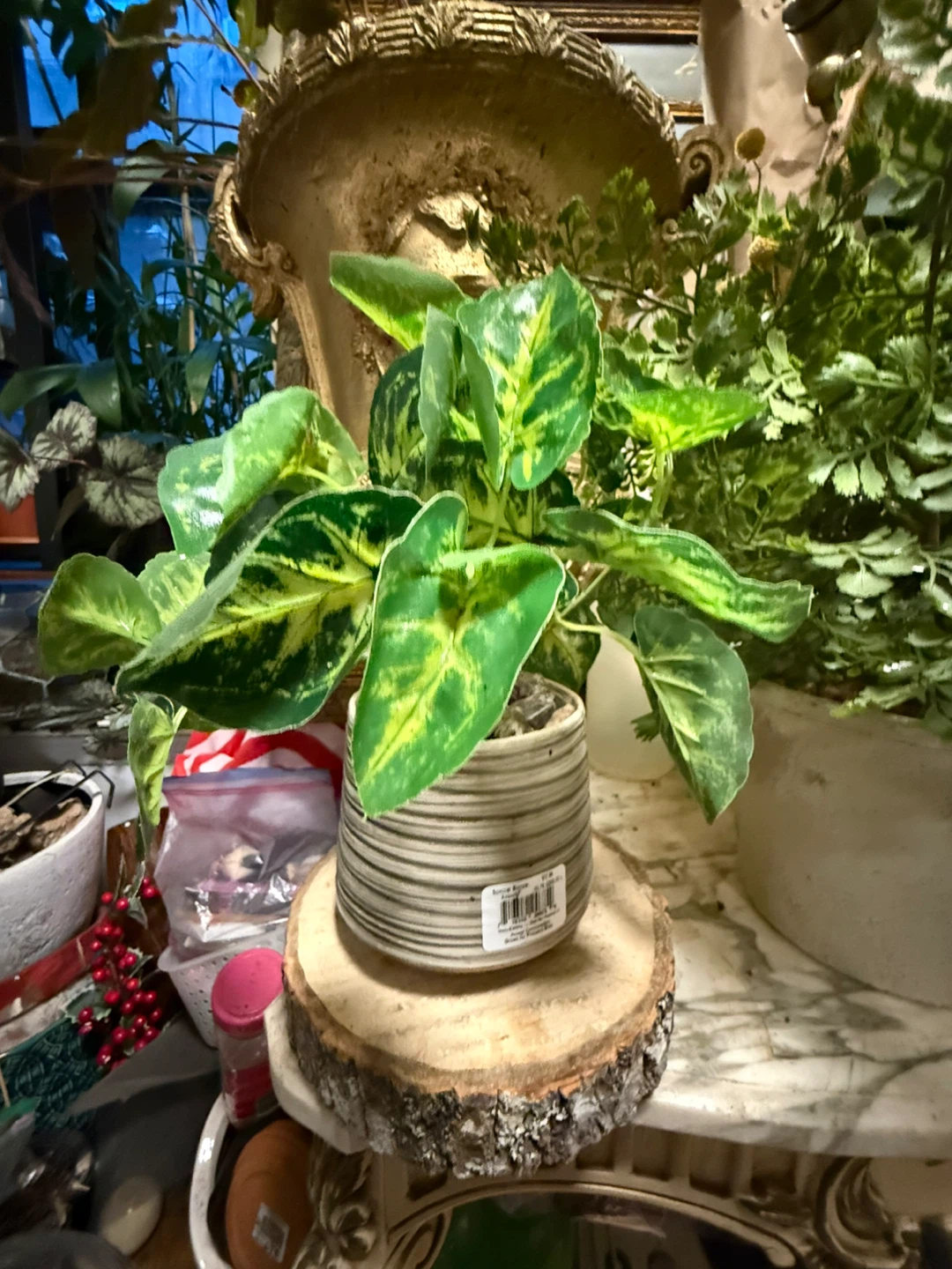 3 Artificial Monstera White Pot+2 - photo 5