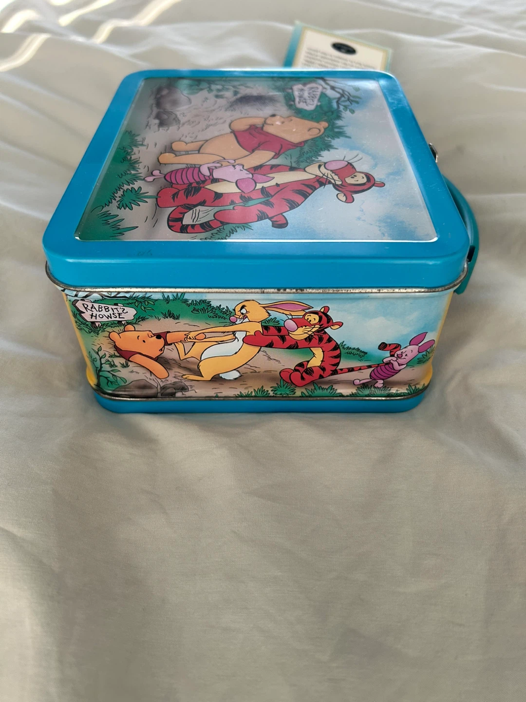 Winnie the Pooh Hallmark "School Days" Tin Lunch Box - photo 2