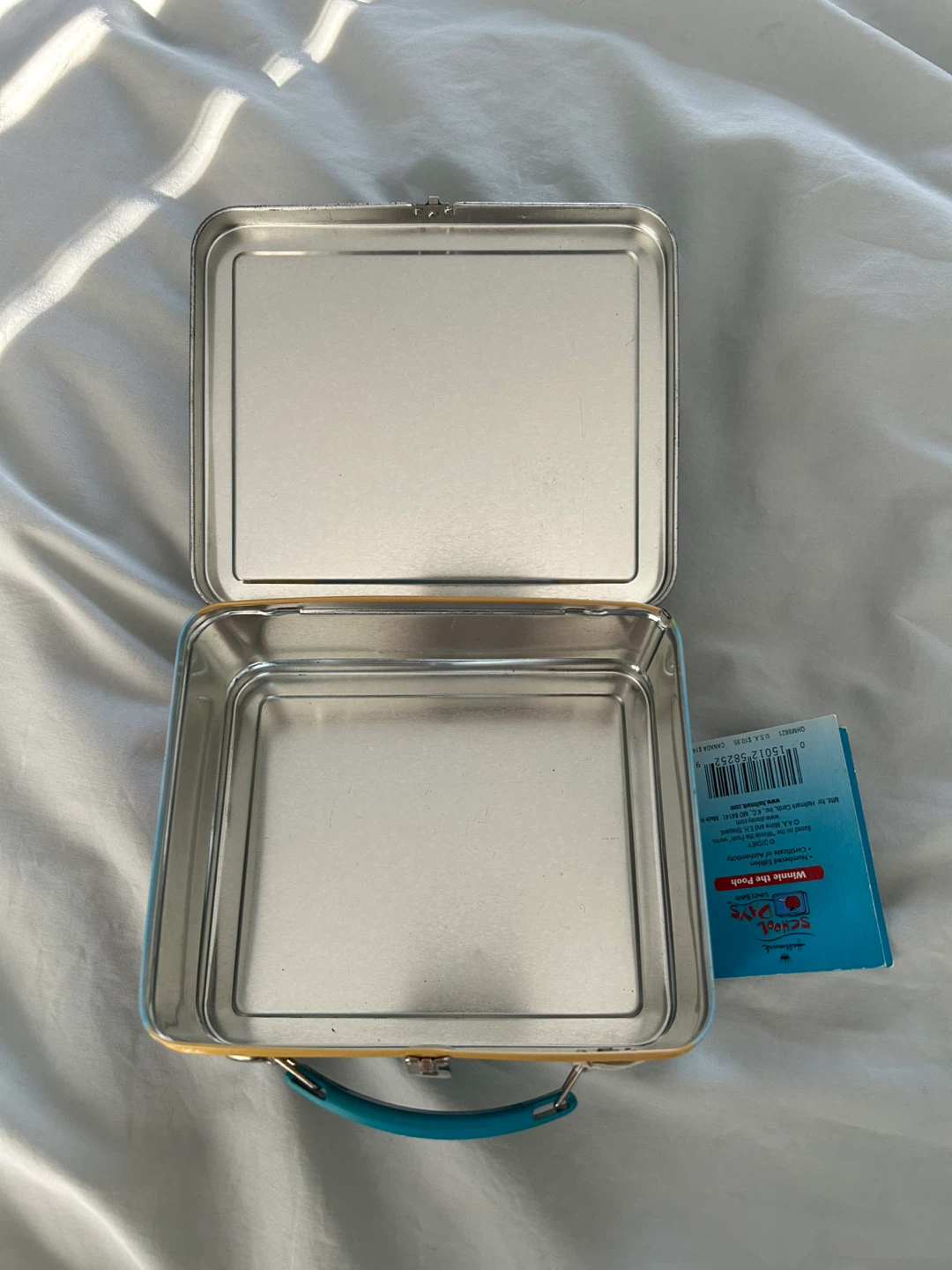 Winnie the Pooh Hallmark "School Days" Tin Lunch Box - photo 5