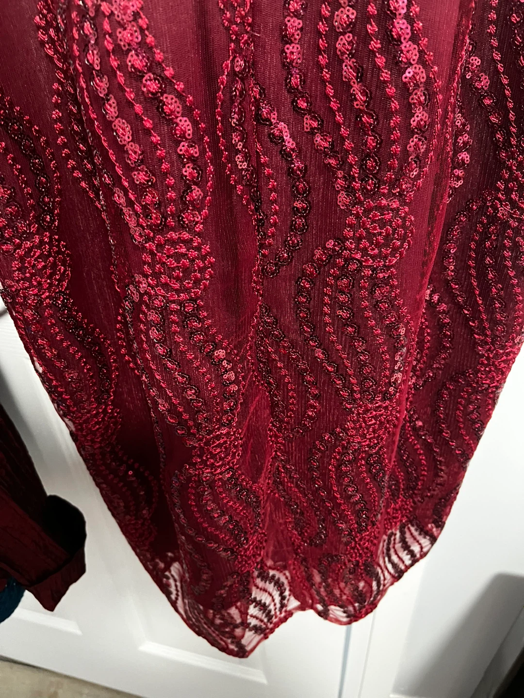 Women's Sequin Lace Dress - photo 4