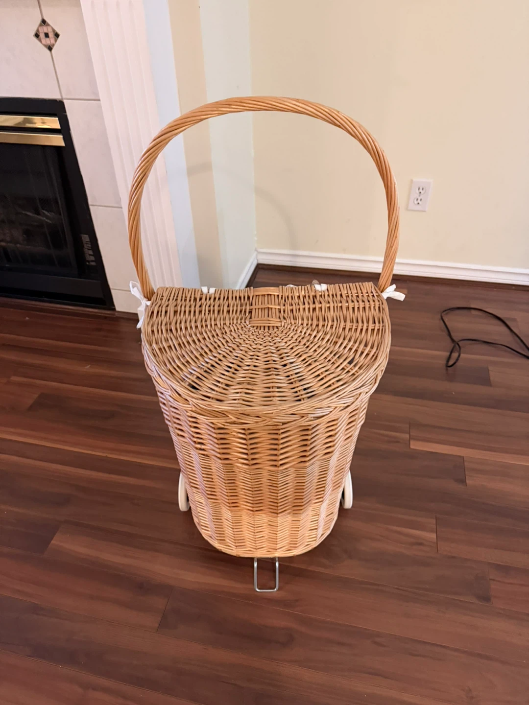 Laundry Basket with Wheels