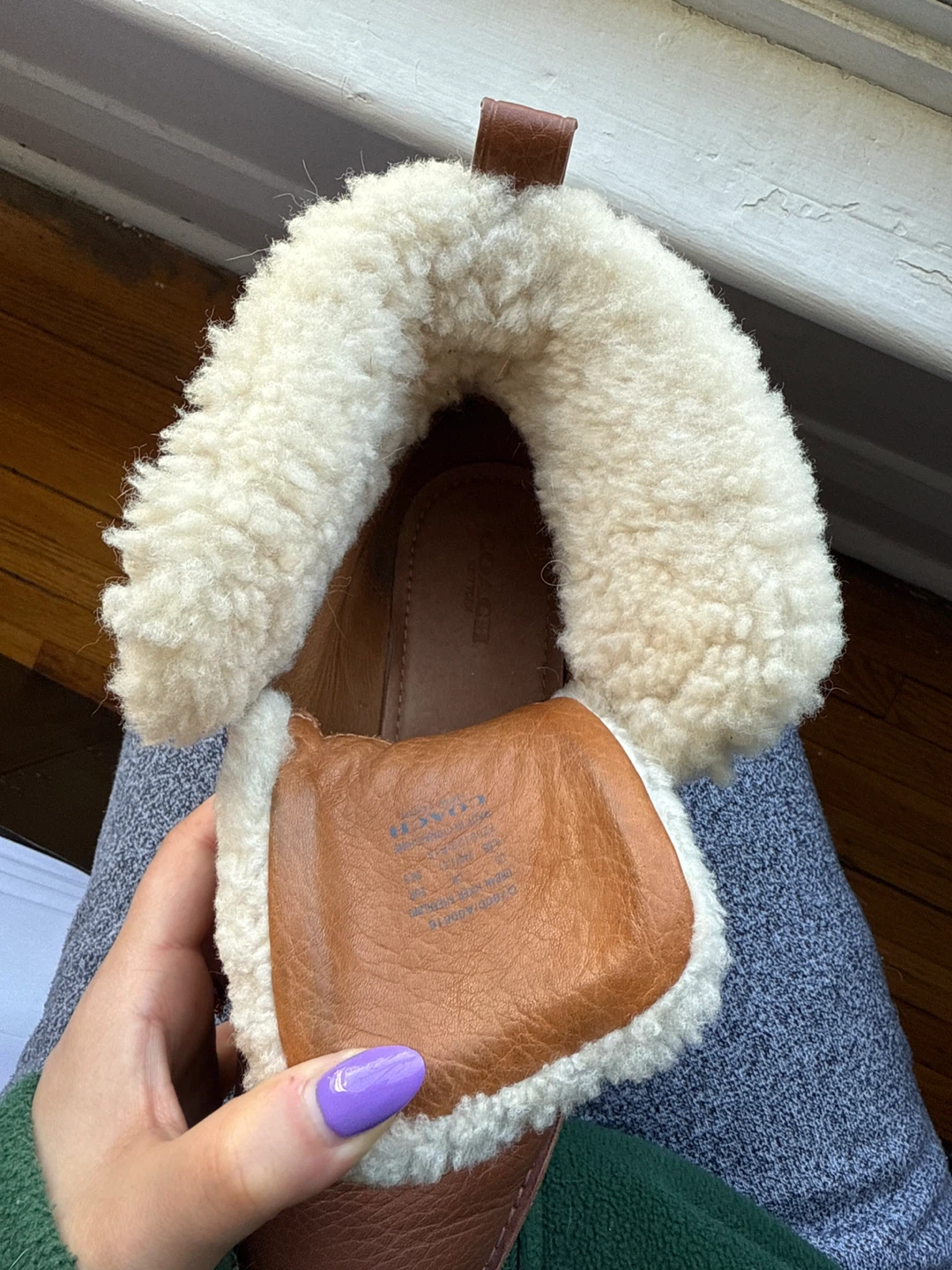 Coach Brown Leather & Shearling Winter Boots - photo 3