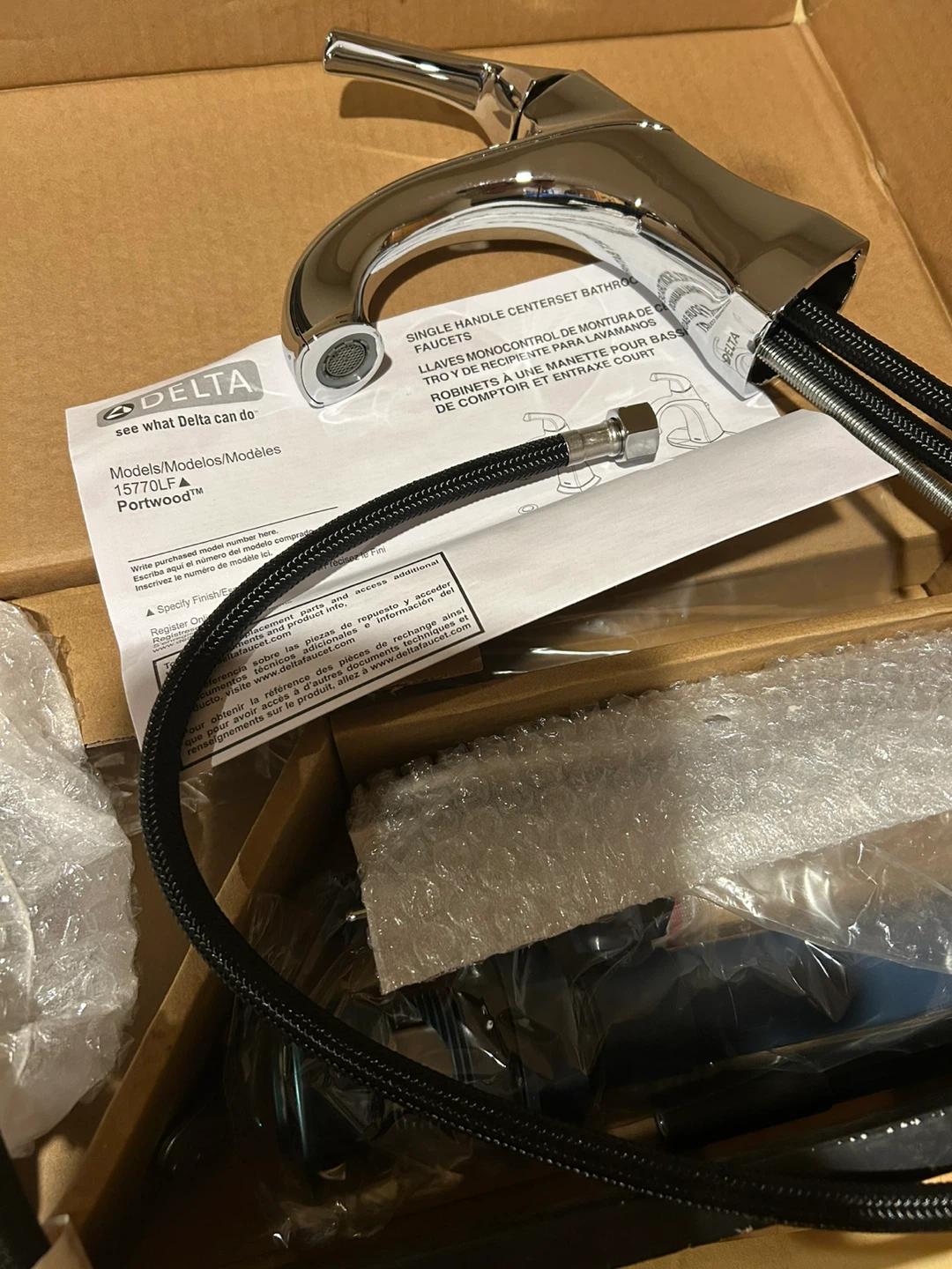 Delta Portwood Single Handle Centerset Bathroom Faucet - photo 2