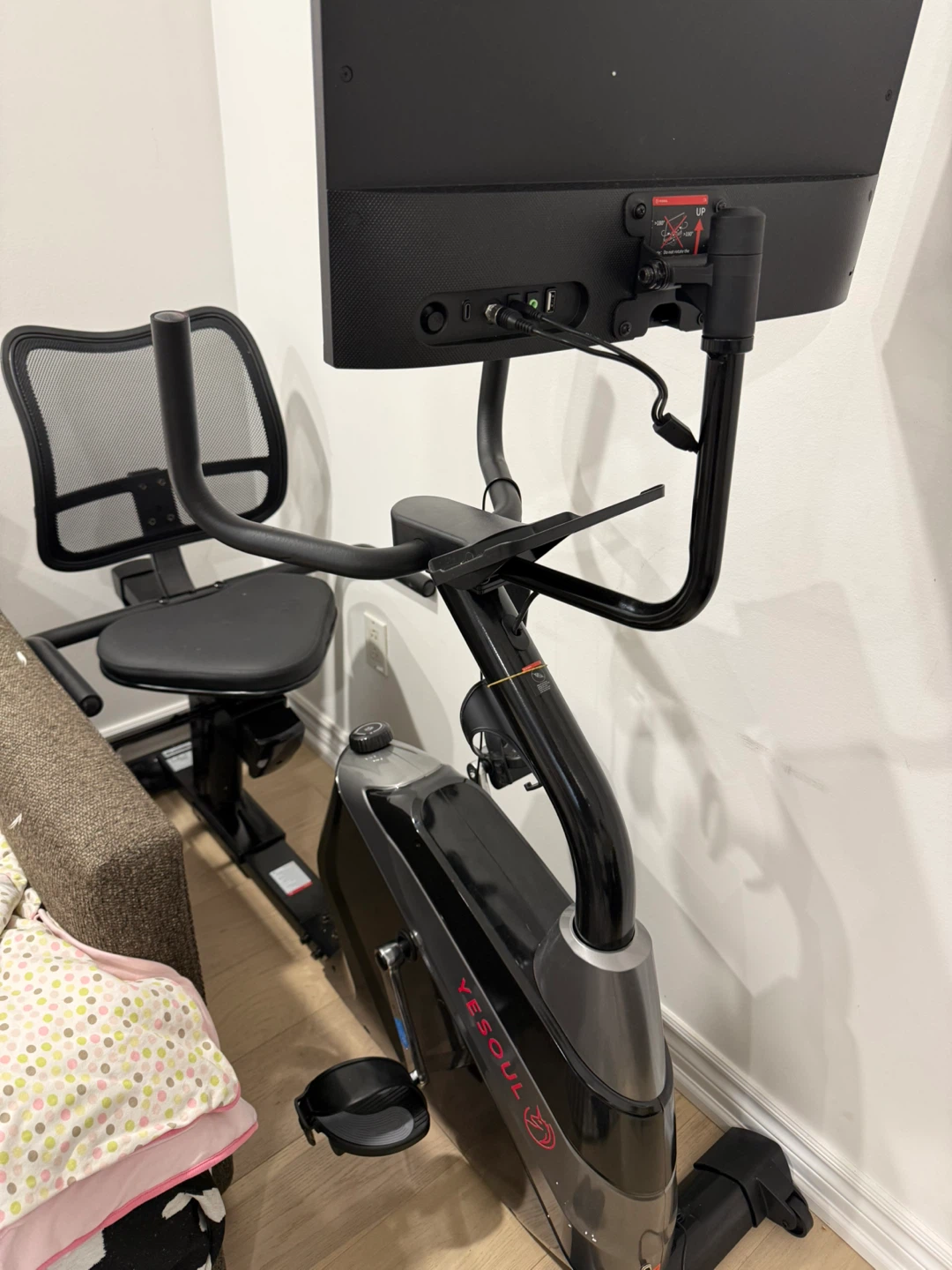 YESOUL Stationary Exercise Bike
