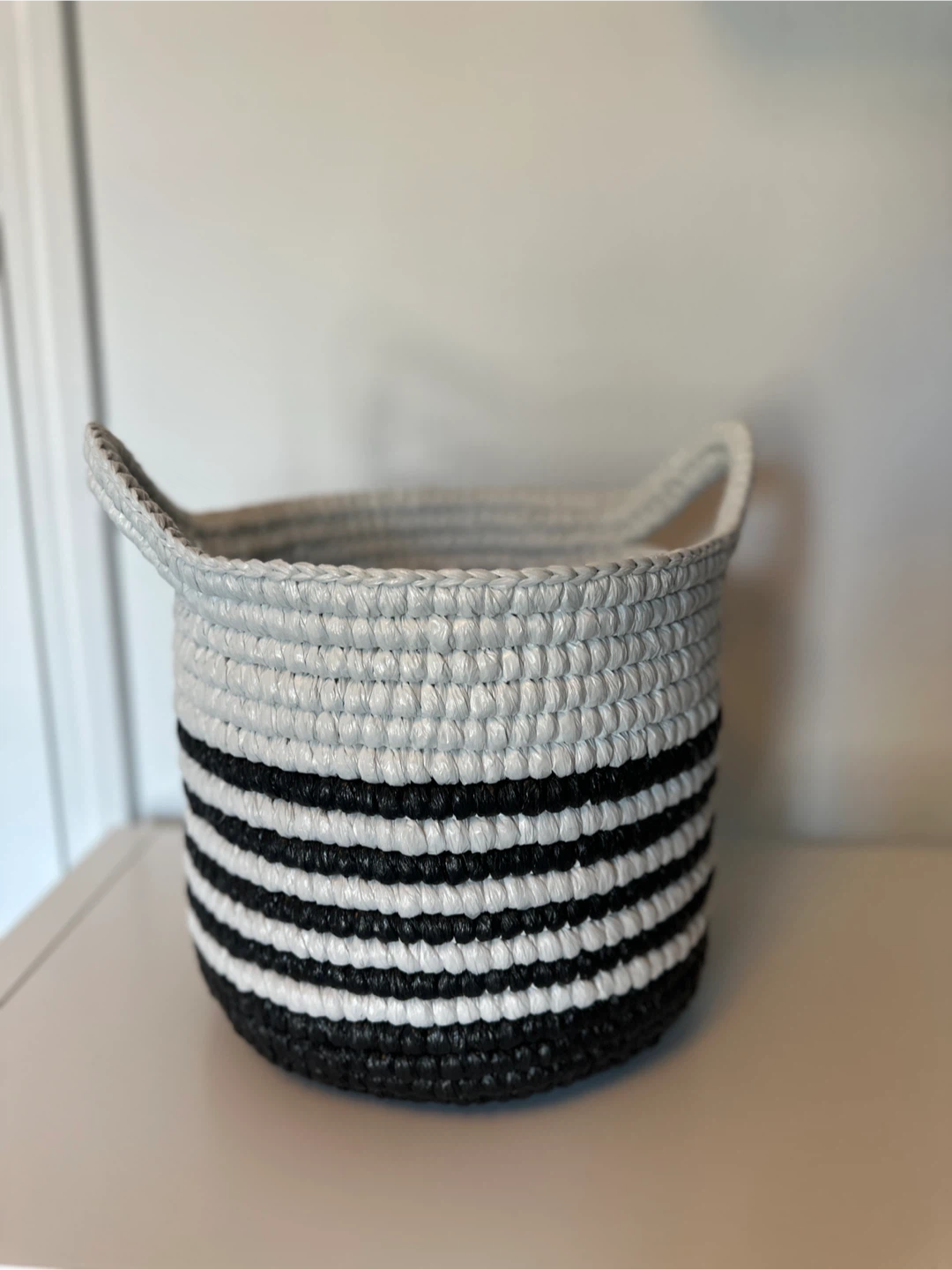 Woven storage basket - photo 2