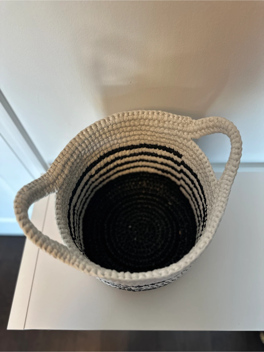 Woven storage basket - photo 3