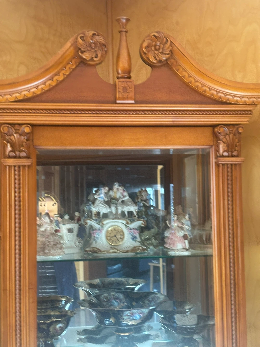 Wooden Display Cabinet with Glass Doors - photo 3