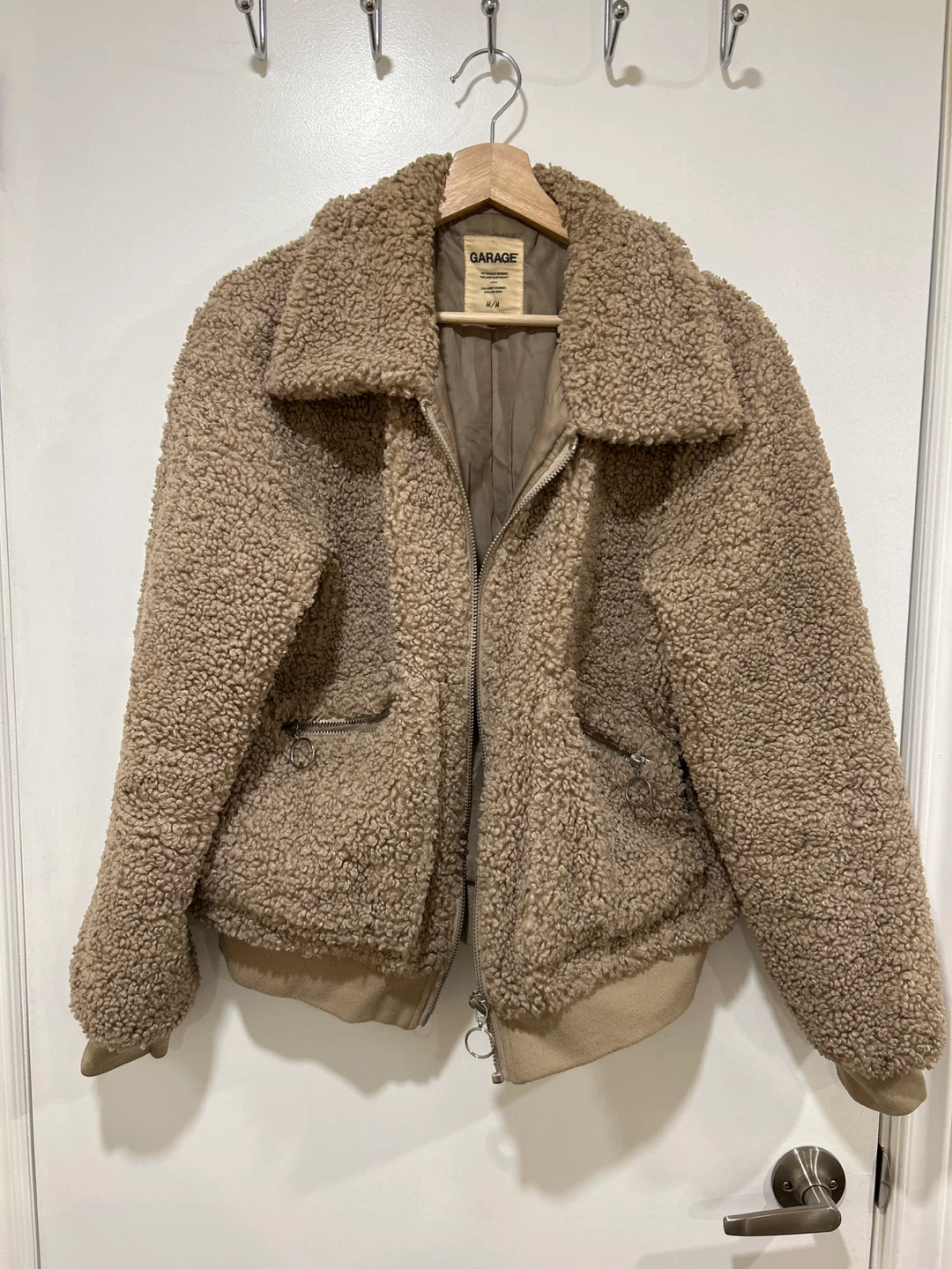 Garage Sherpa Bomber Jacket